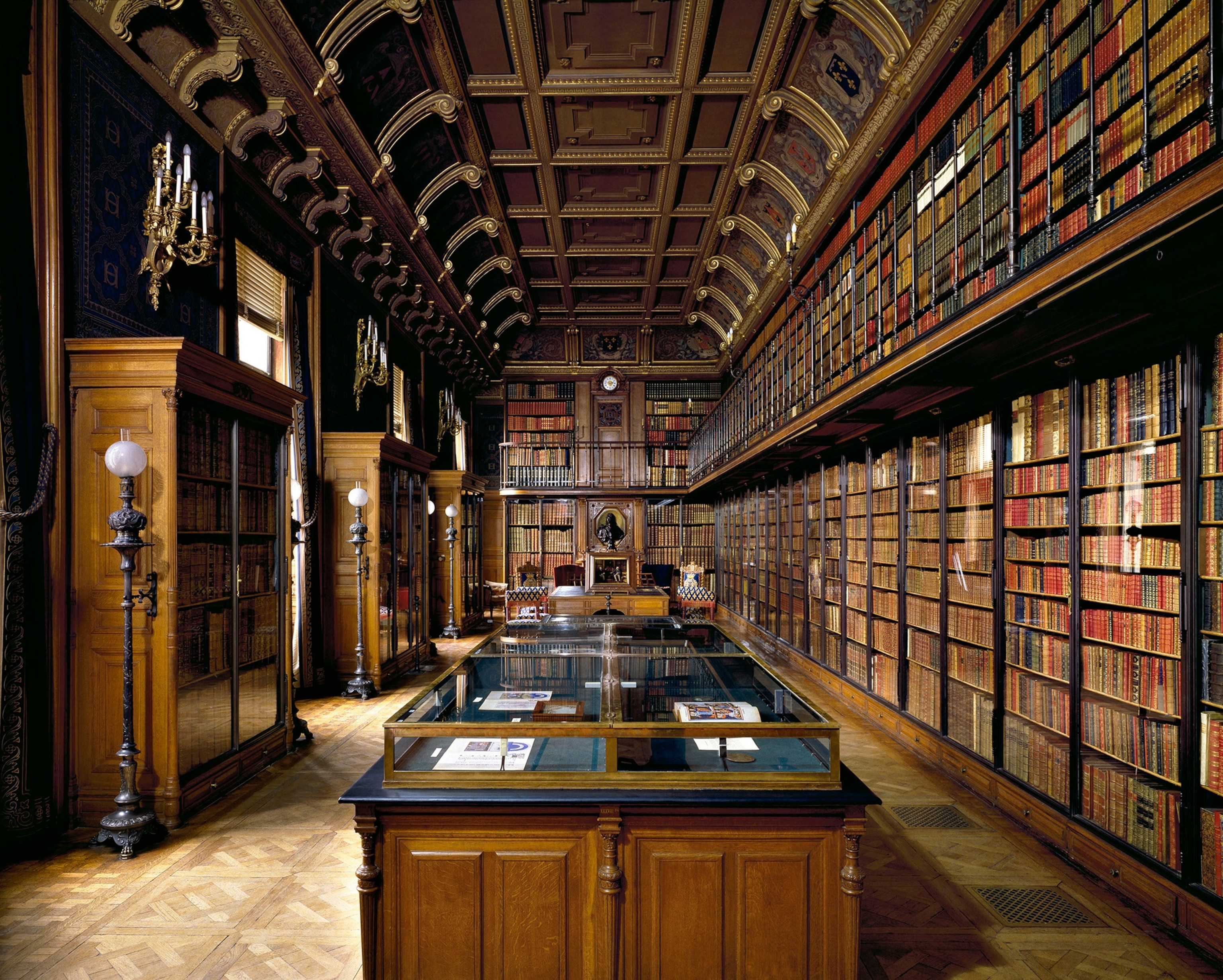 Library of the Duke d'Aumale, Chantilly, France