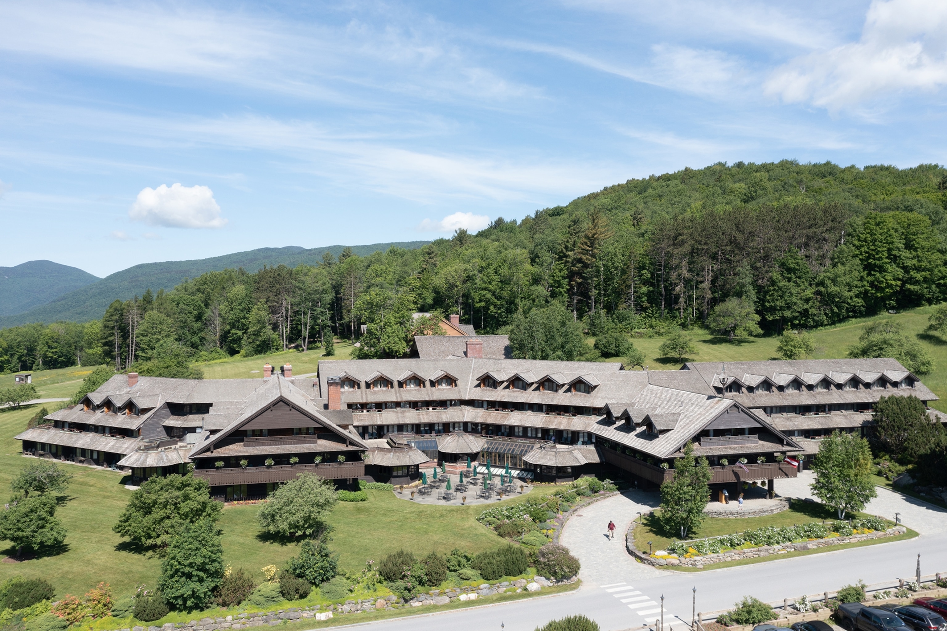 The Trapp Family Lodge in Stowe, Vermont.