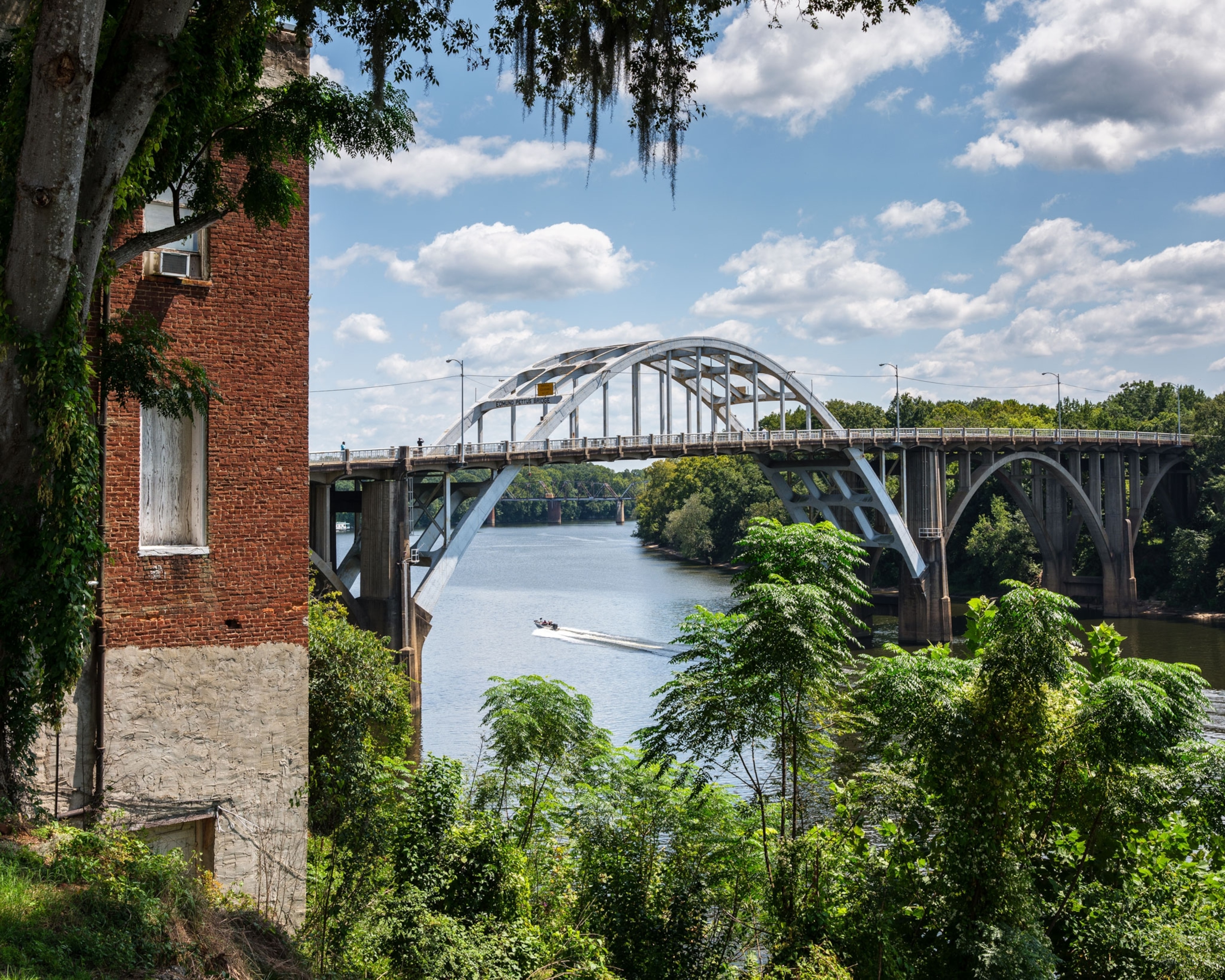 The Edmund Pettus Bridge in Selma, Alabama