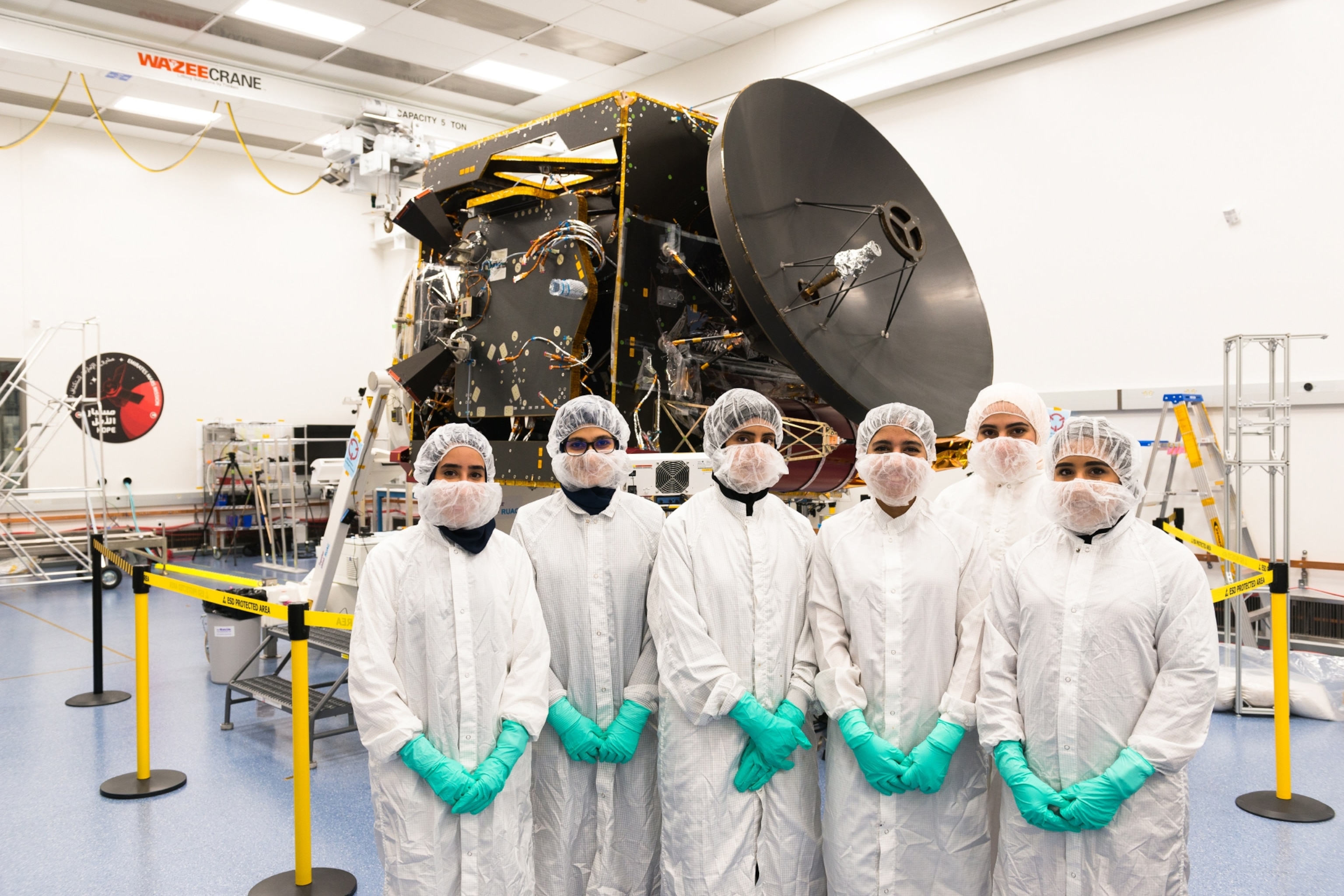 Emirates Mars Mission (EMM) team members.