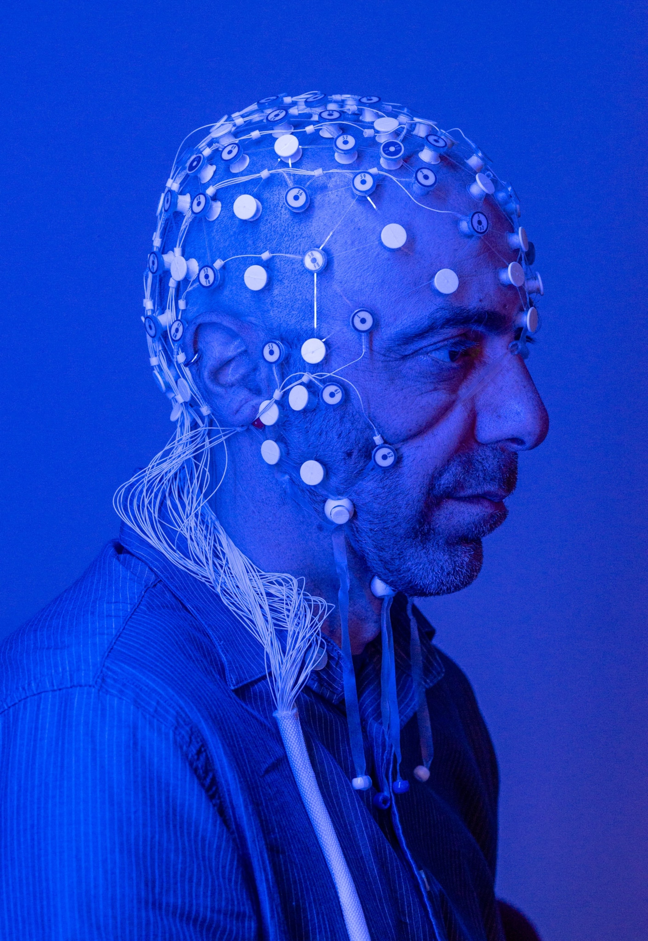 A neuroscientist studies how the brain perceives pain.