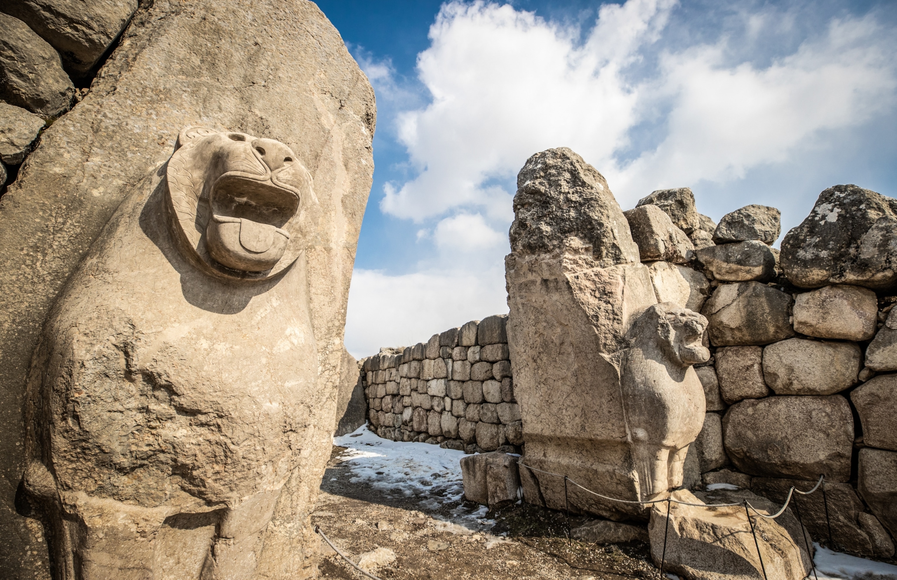 A general view of Lion Gate at the Hattusa ancient city
