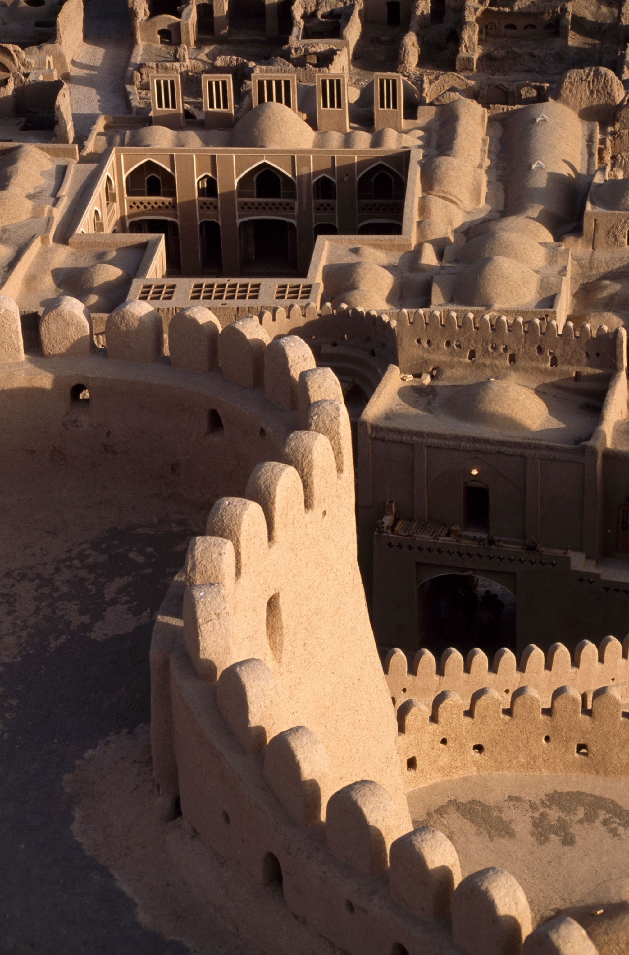 a the citadel in Bam, Iran