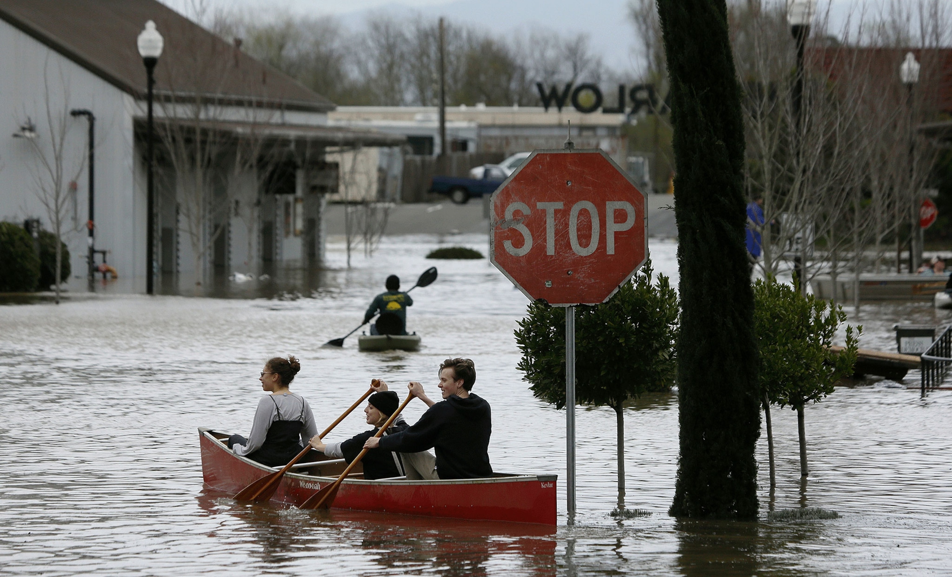 flooded streets