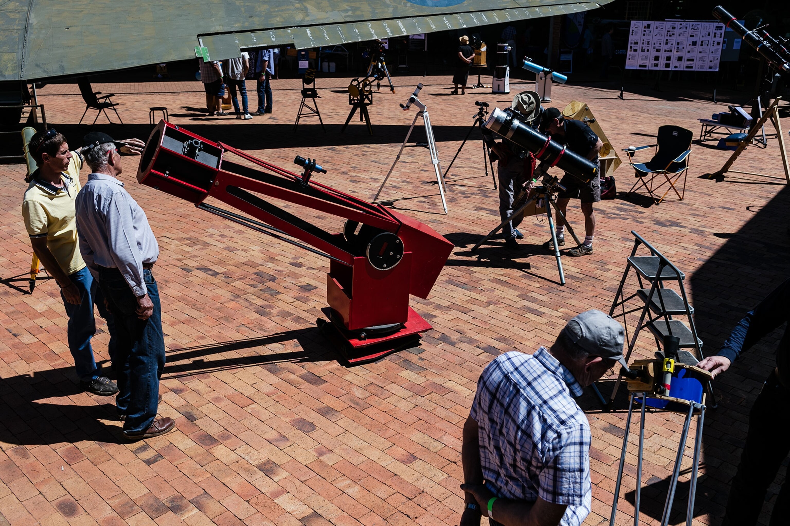 telescope making festival in South Africa.