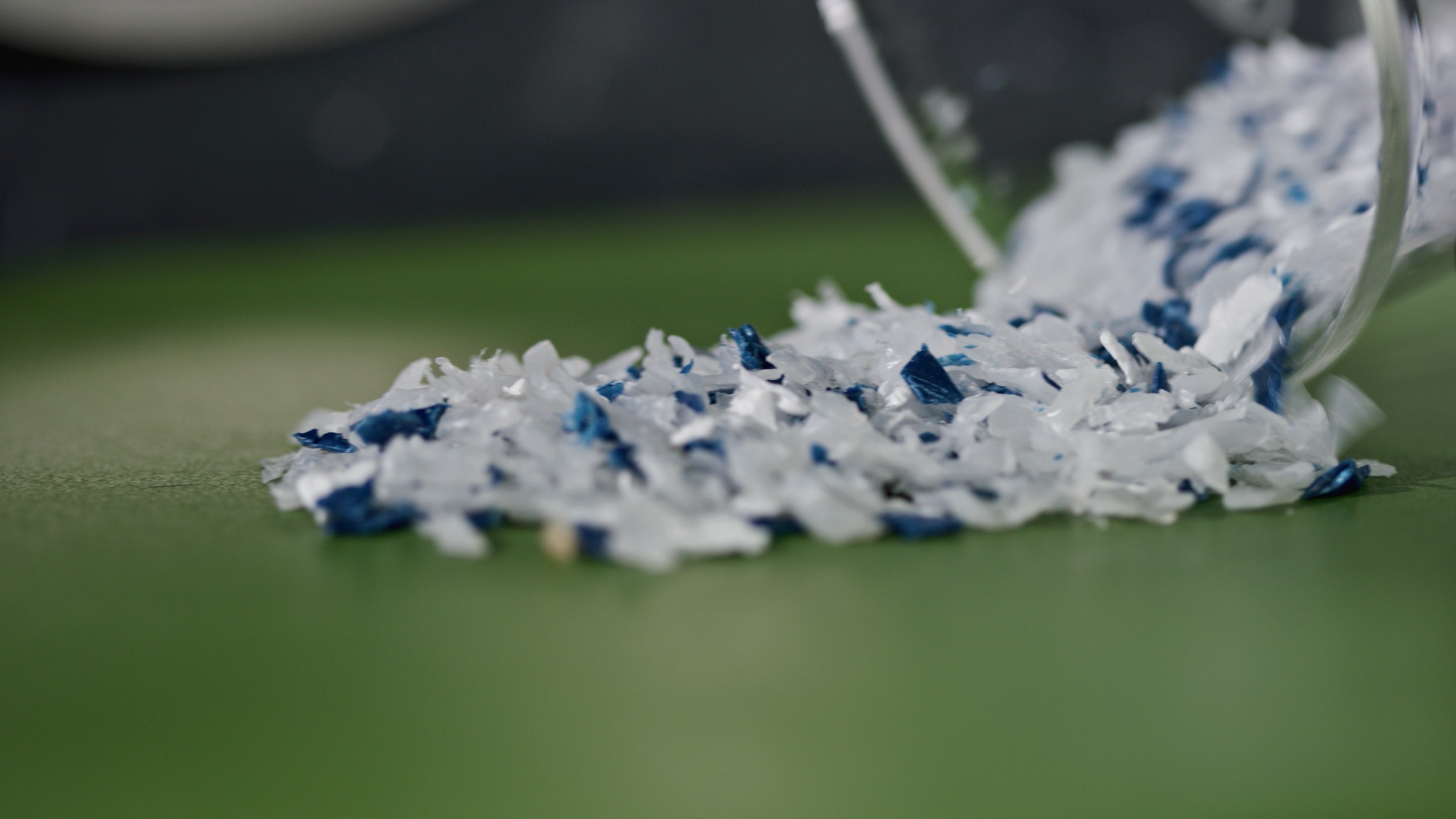 Image of shredded plastic