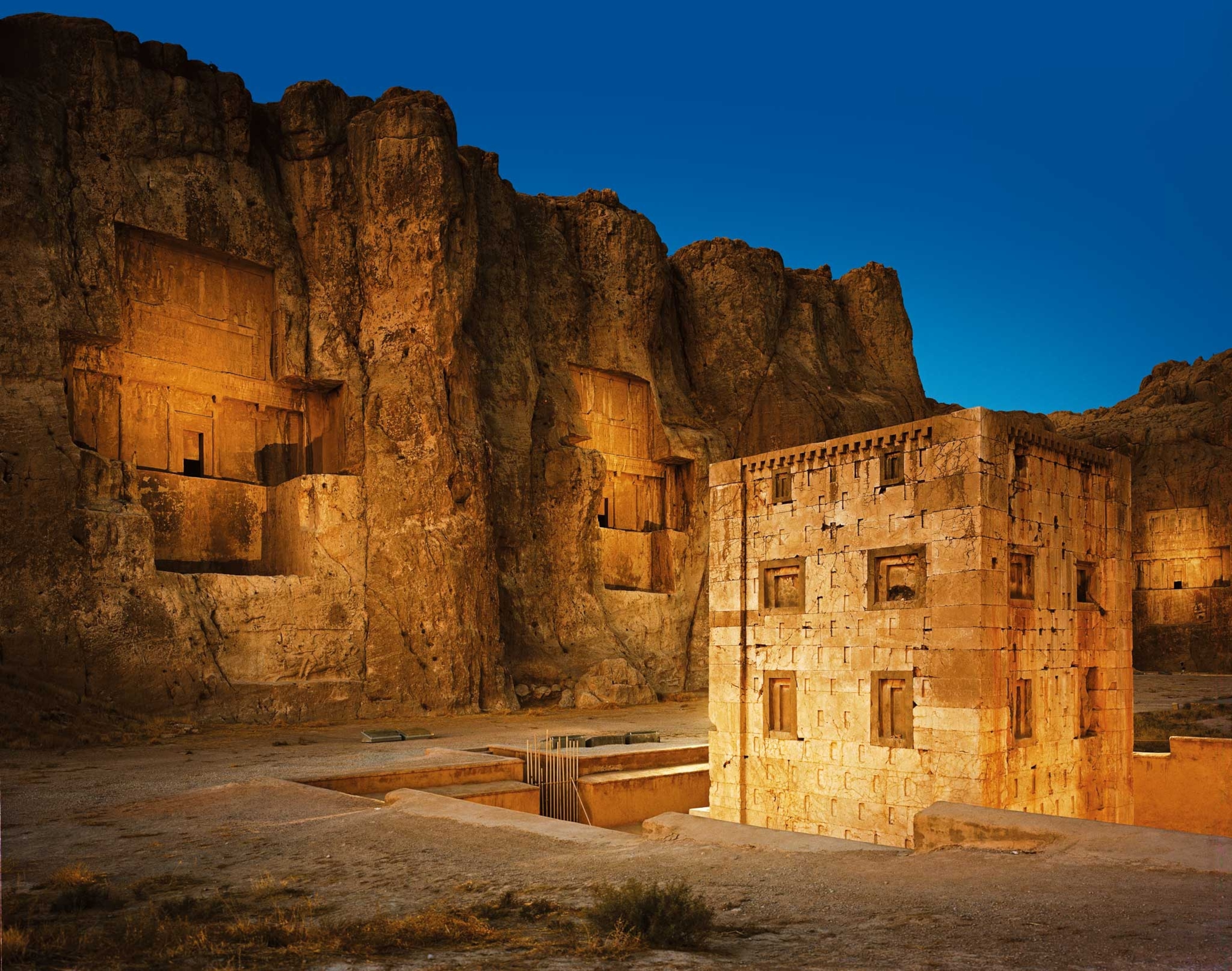 Naqsh-e Rostam near Persepolis in modern-day Iran