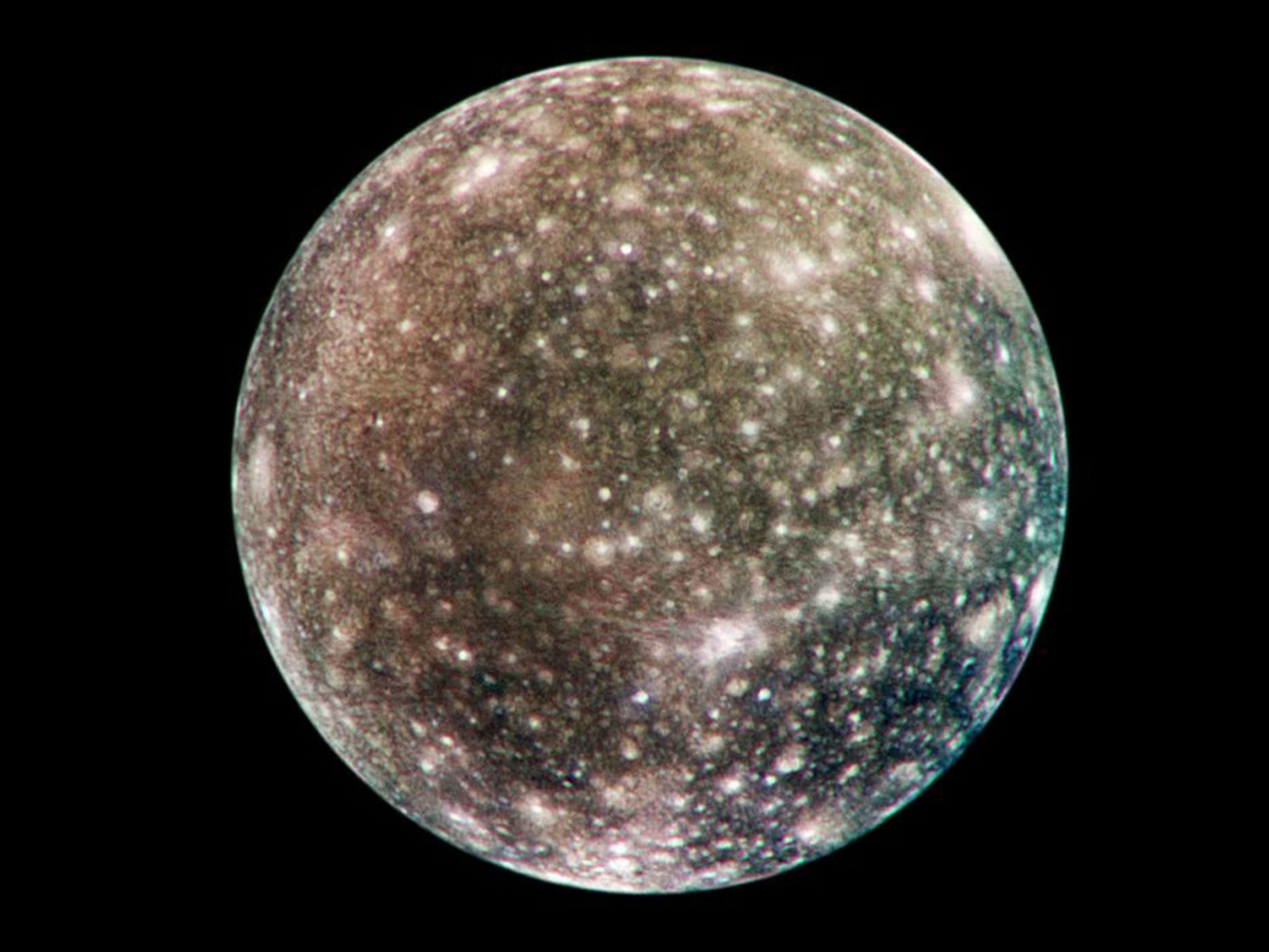 Jupiter's moon, Callisto