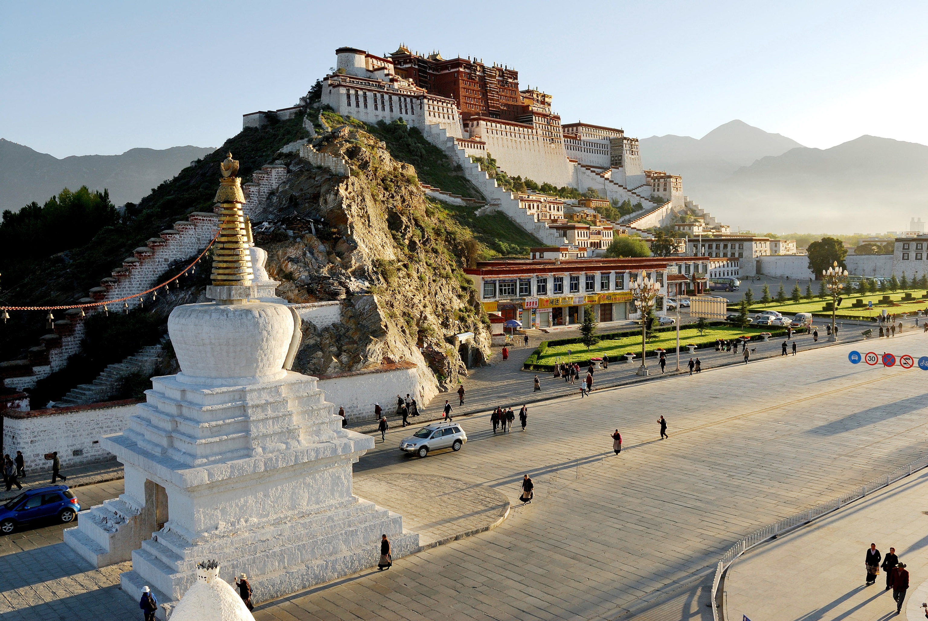 Potala Palace in Lhasa, Tibet, China
