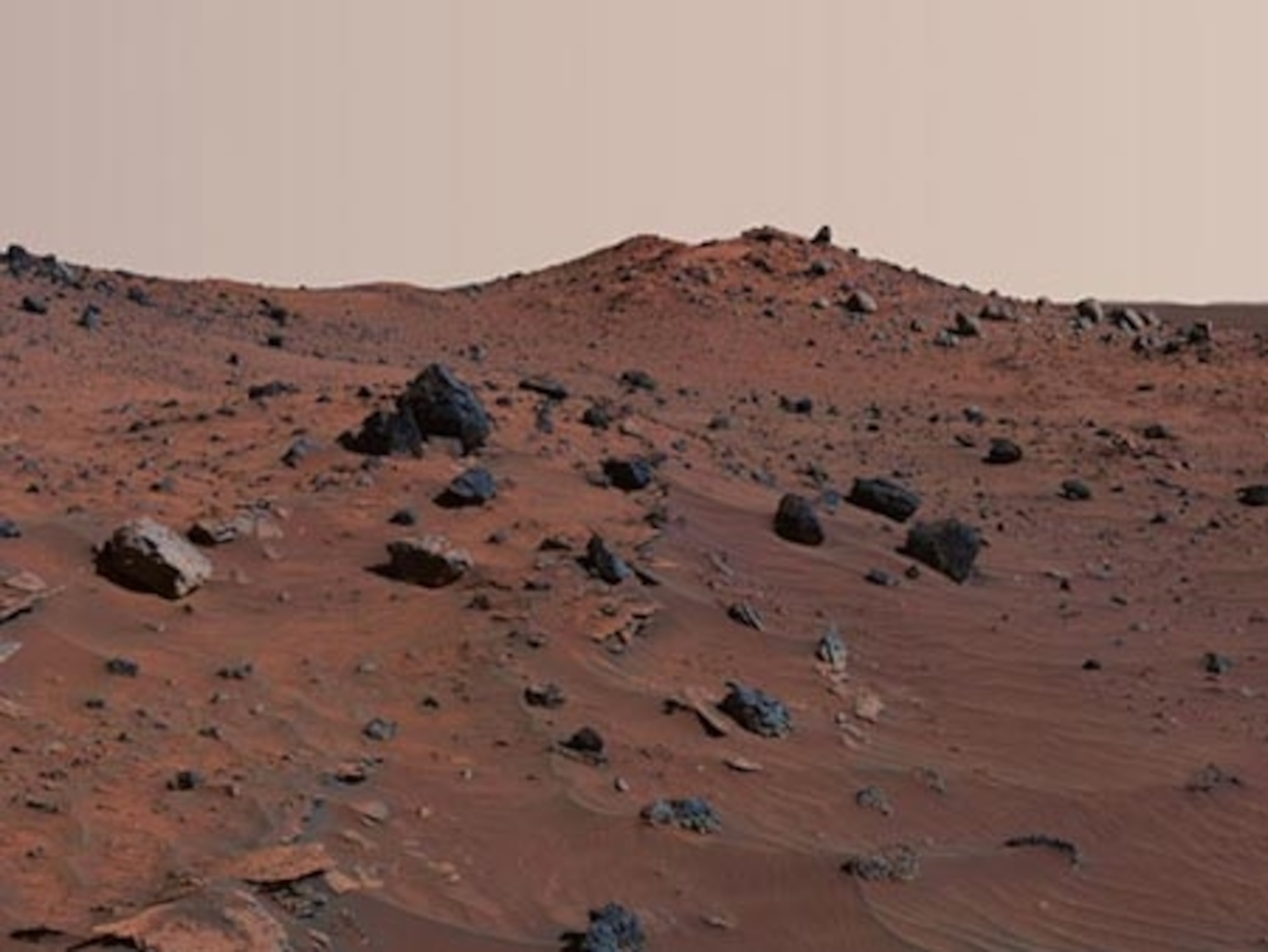 Low Ridge on Mars