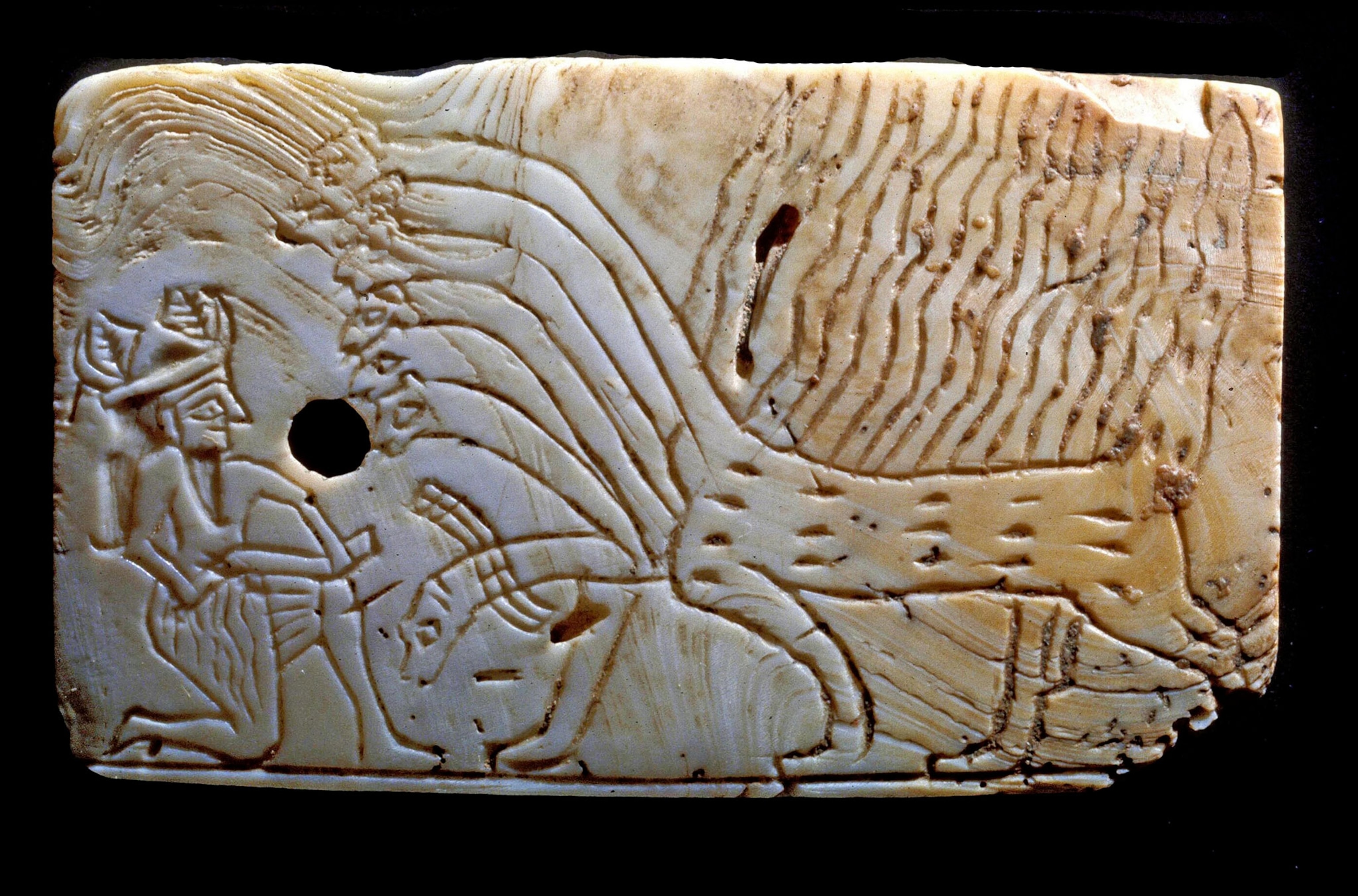 Ninurta battling with a monster