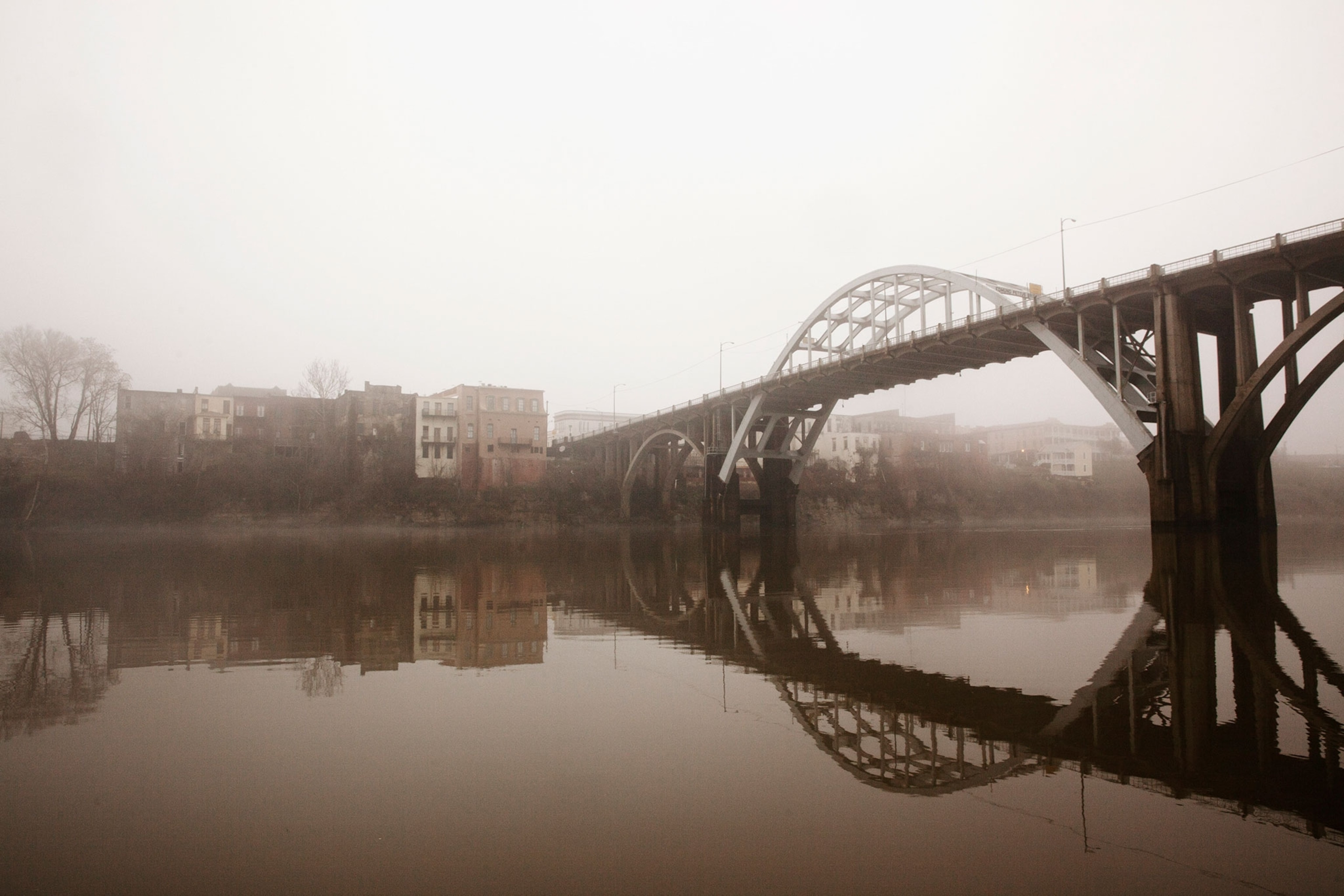 the Edmund Pettus Bridge in Alabama