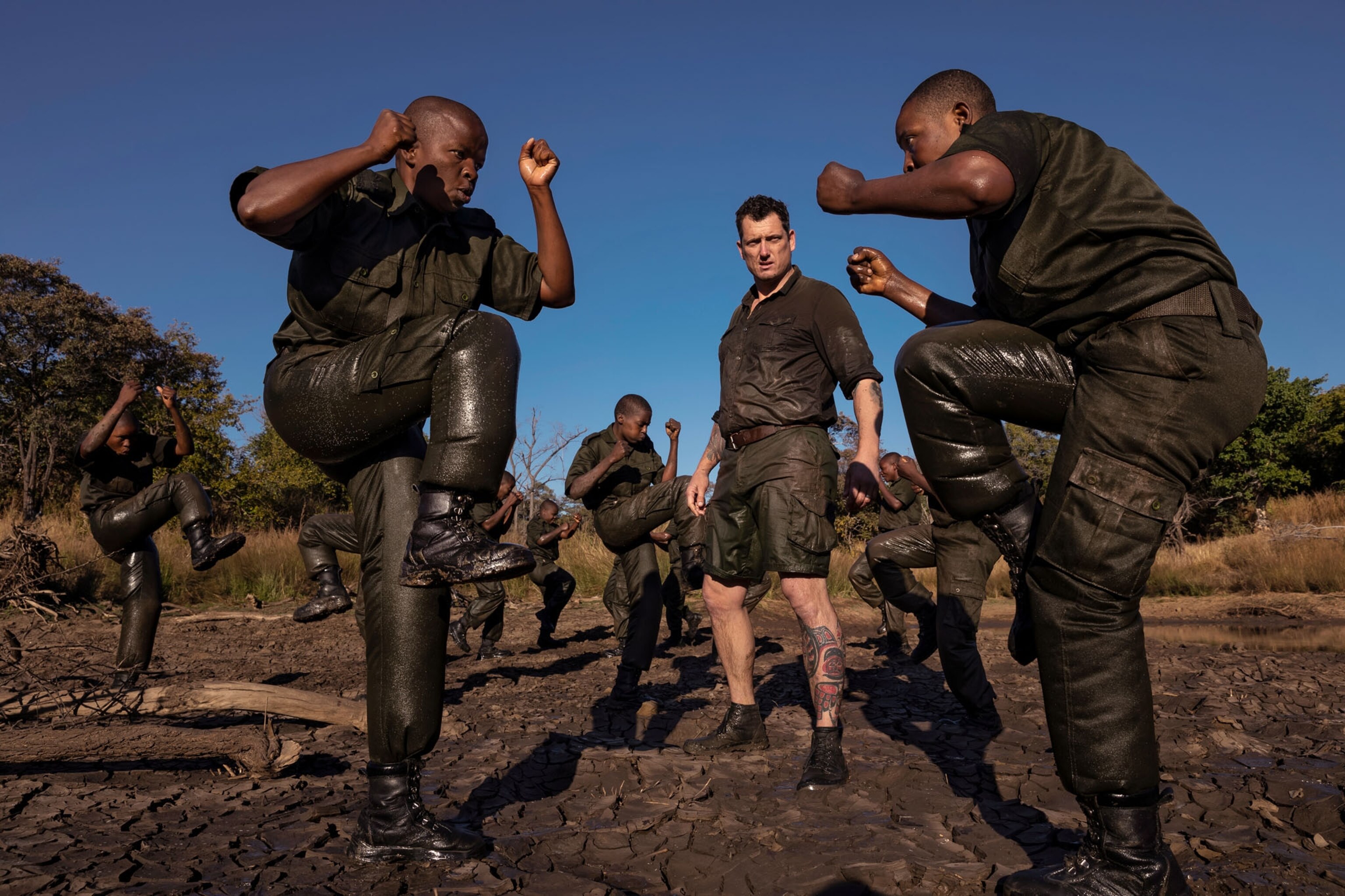 female rangers training