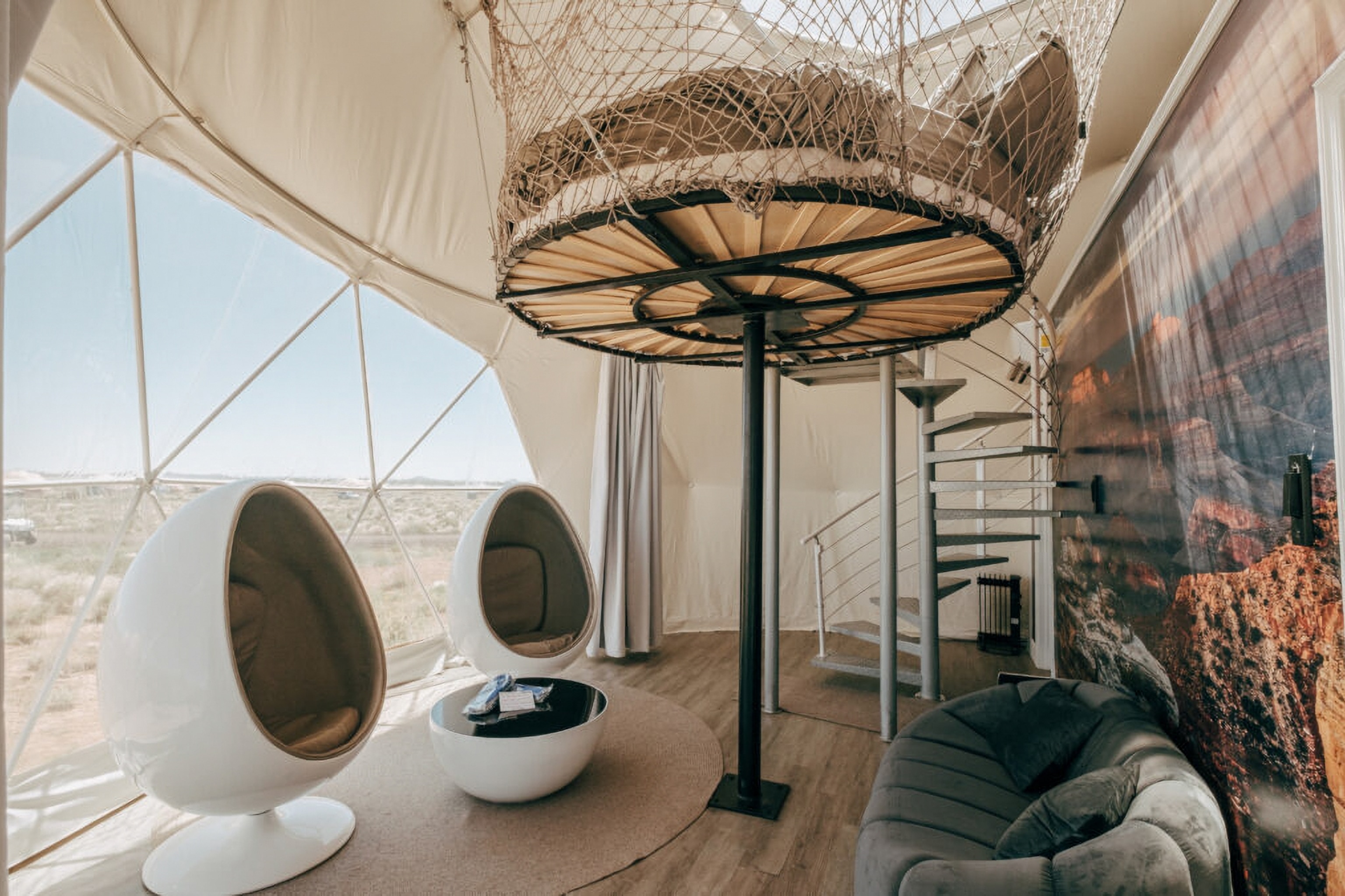 interior of hotel room