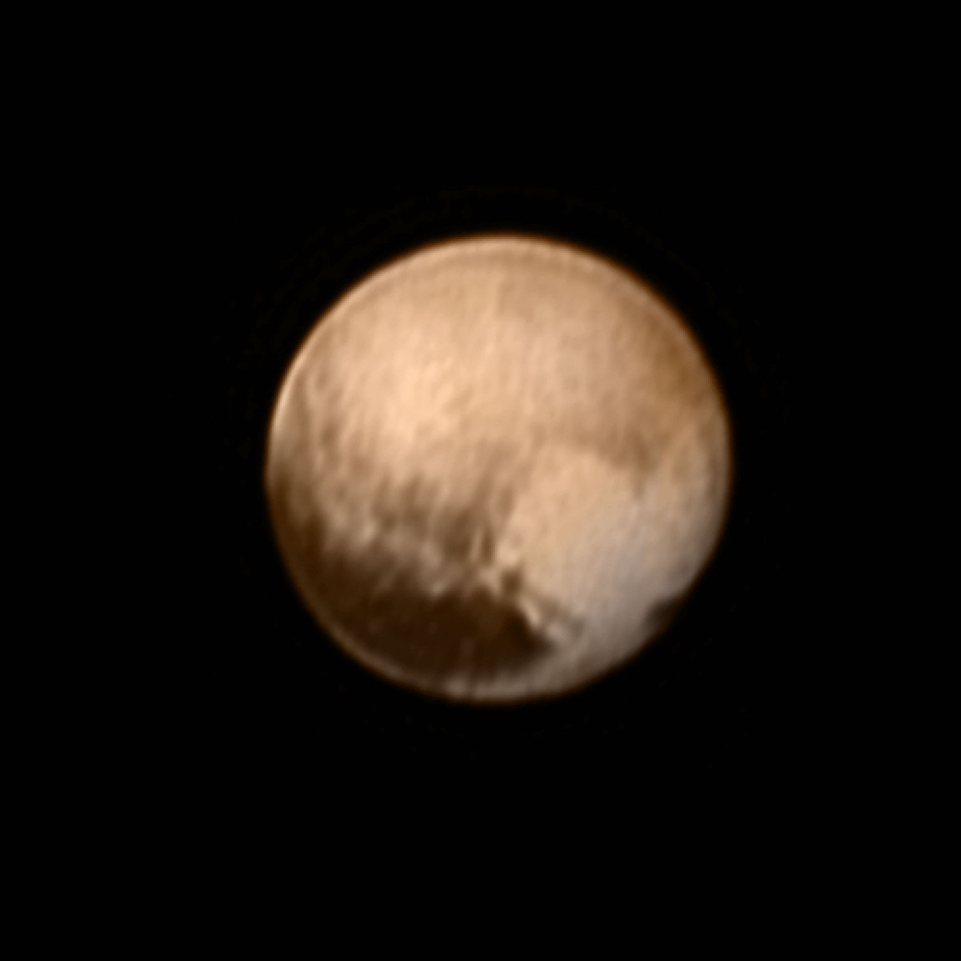 Pluto on July 8, 2015