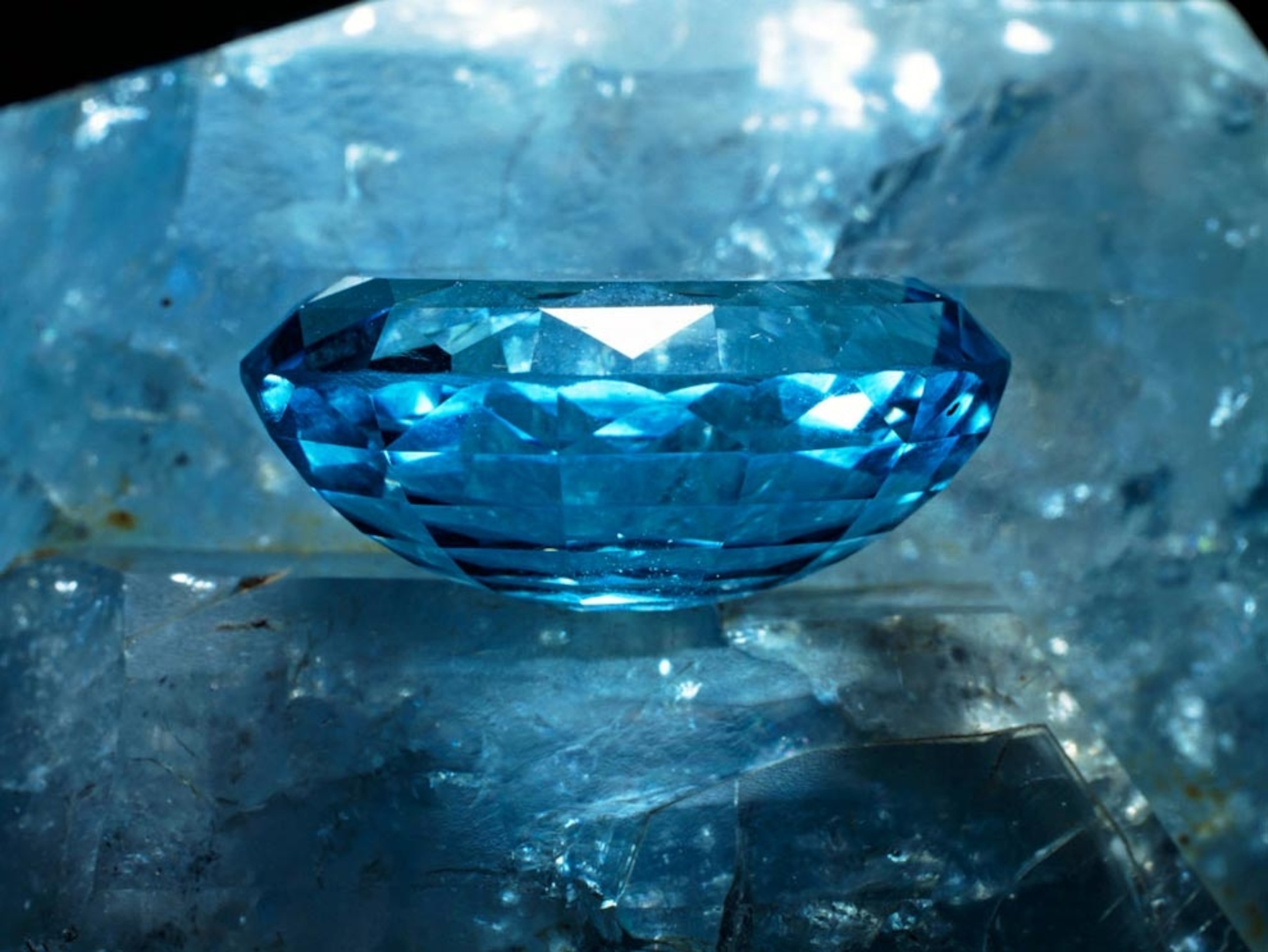 A topaz gemstone