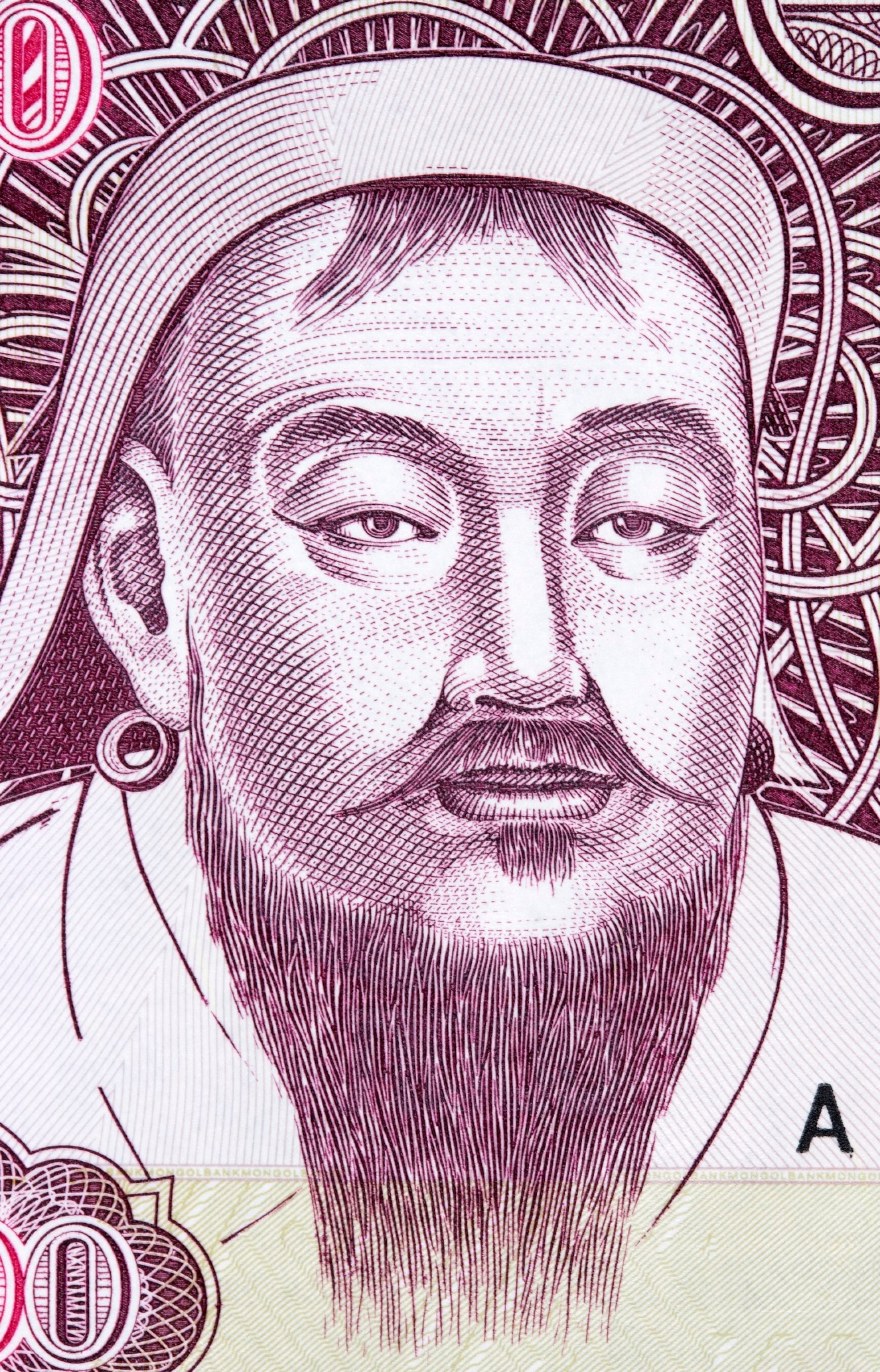 Face on currency