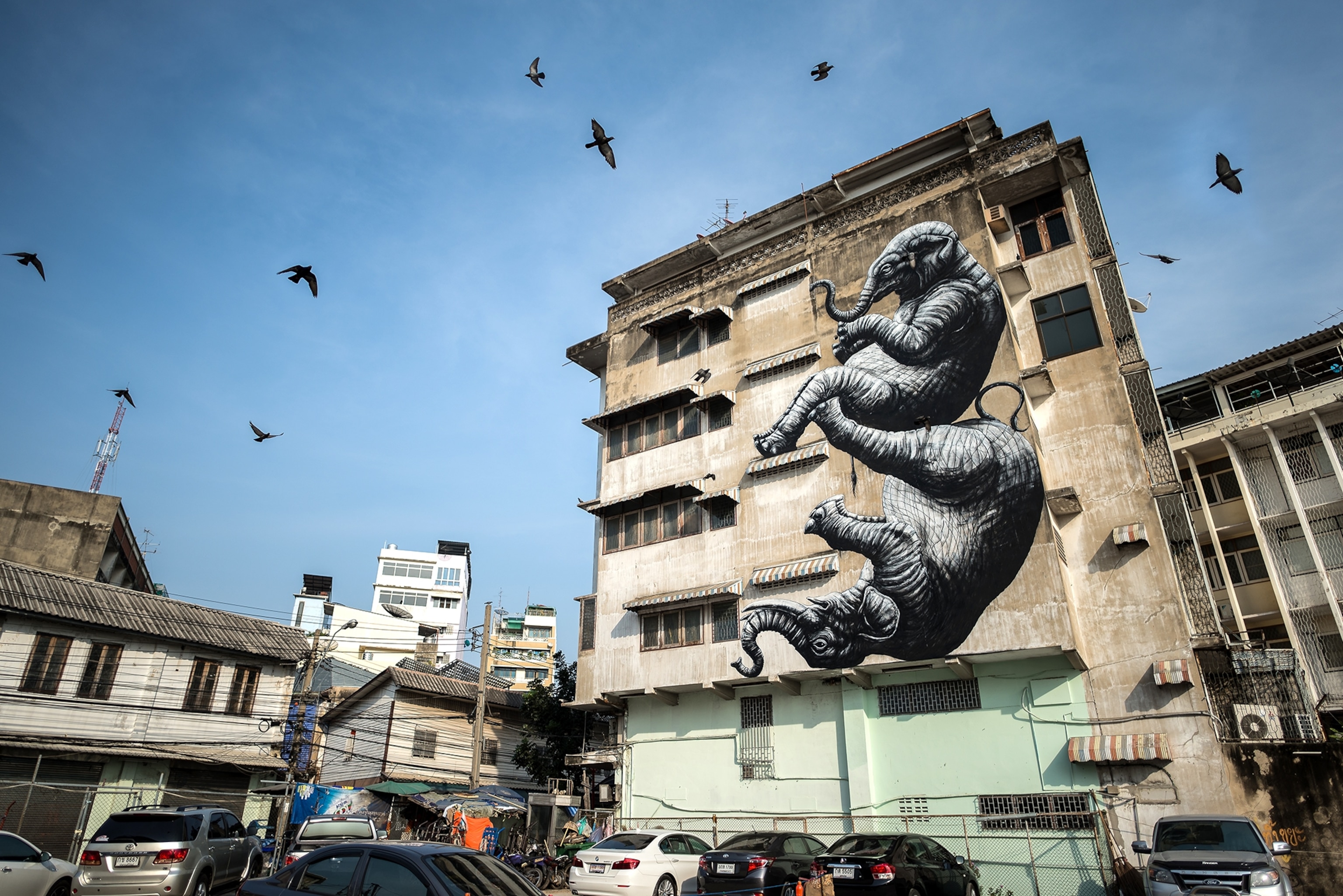 graffiti in Bangkok, Thailand