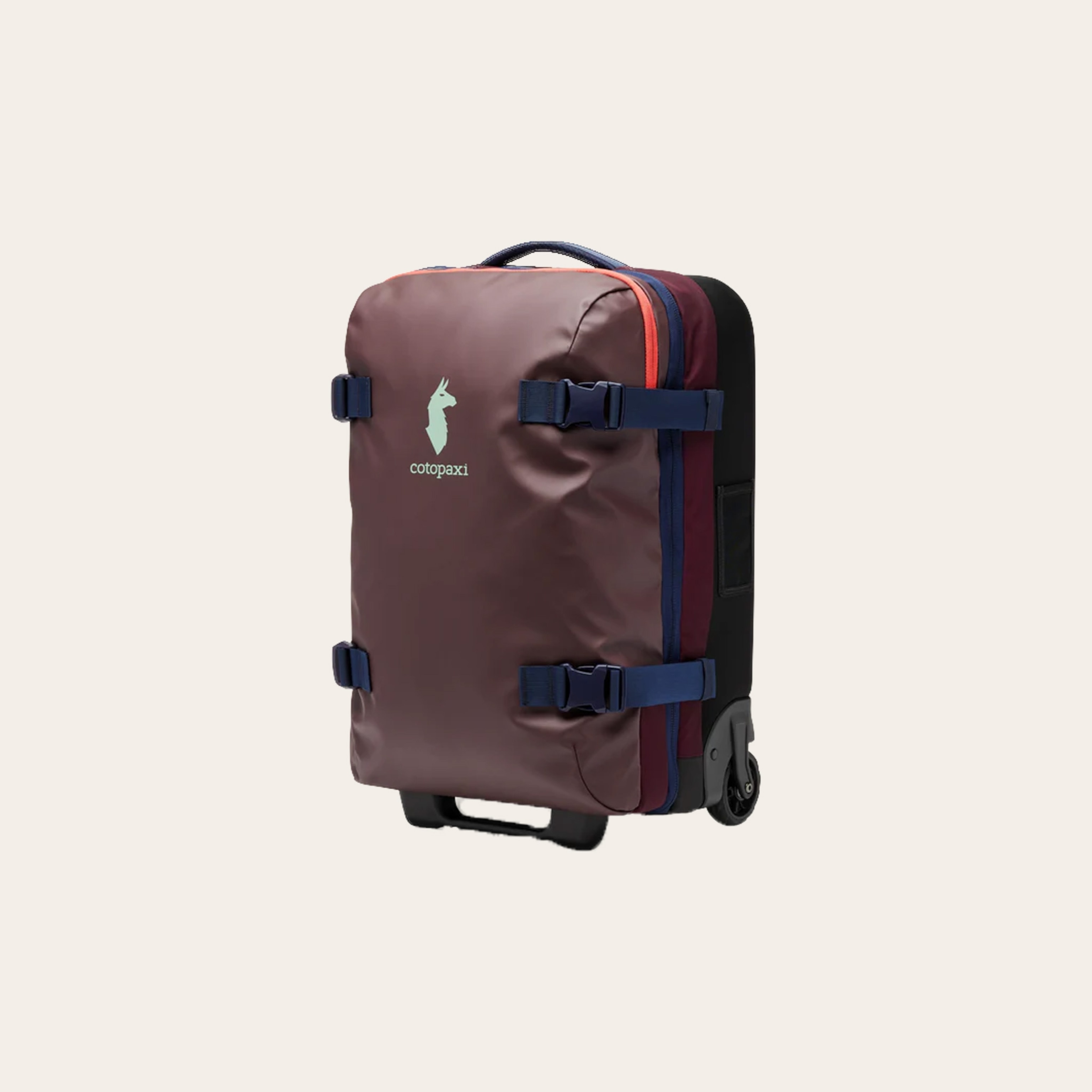An image of a rolling bag. 