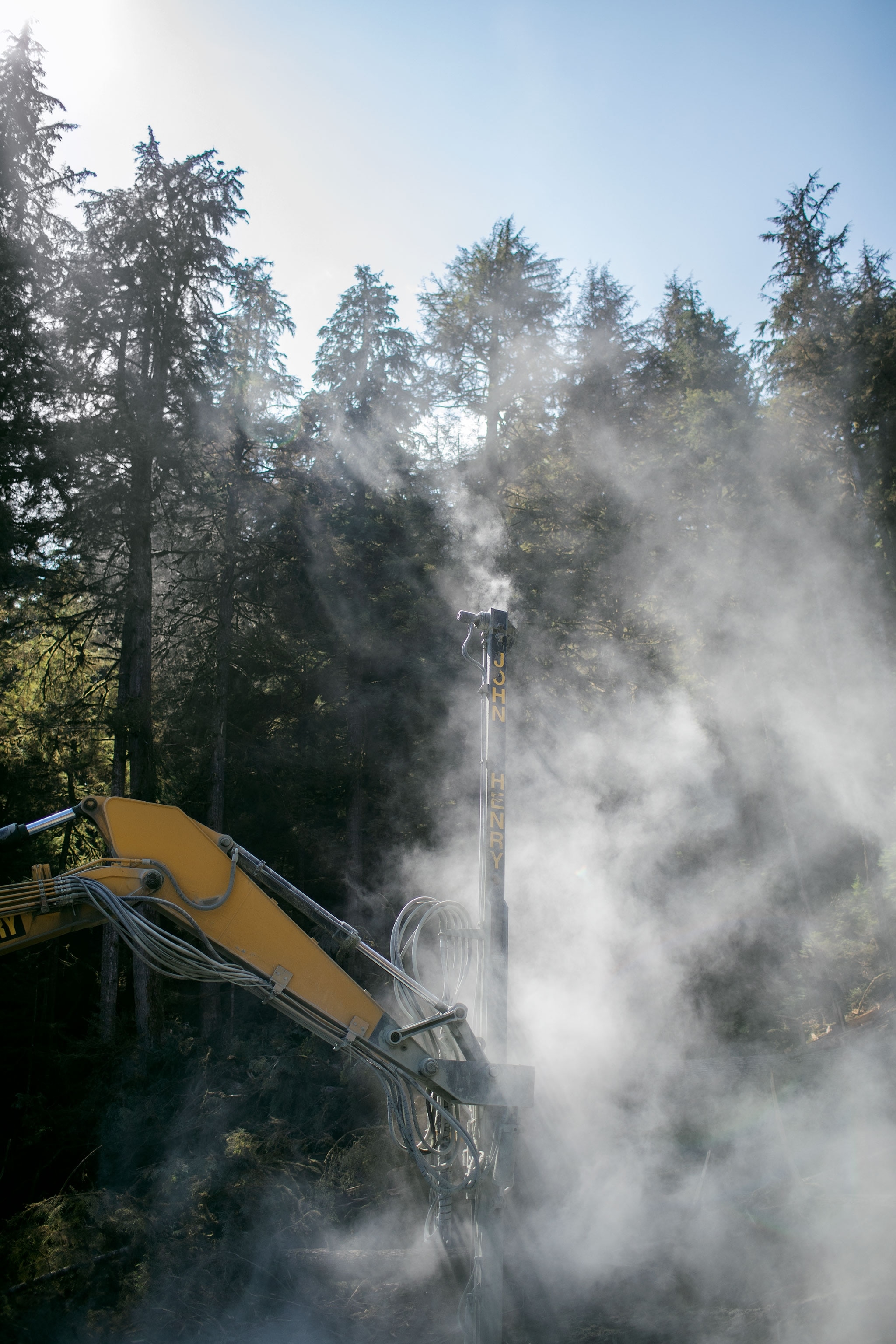 heavy machinery used to