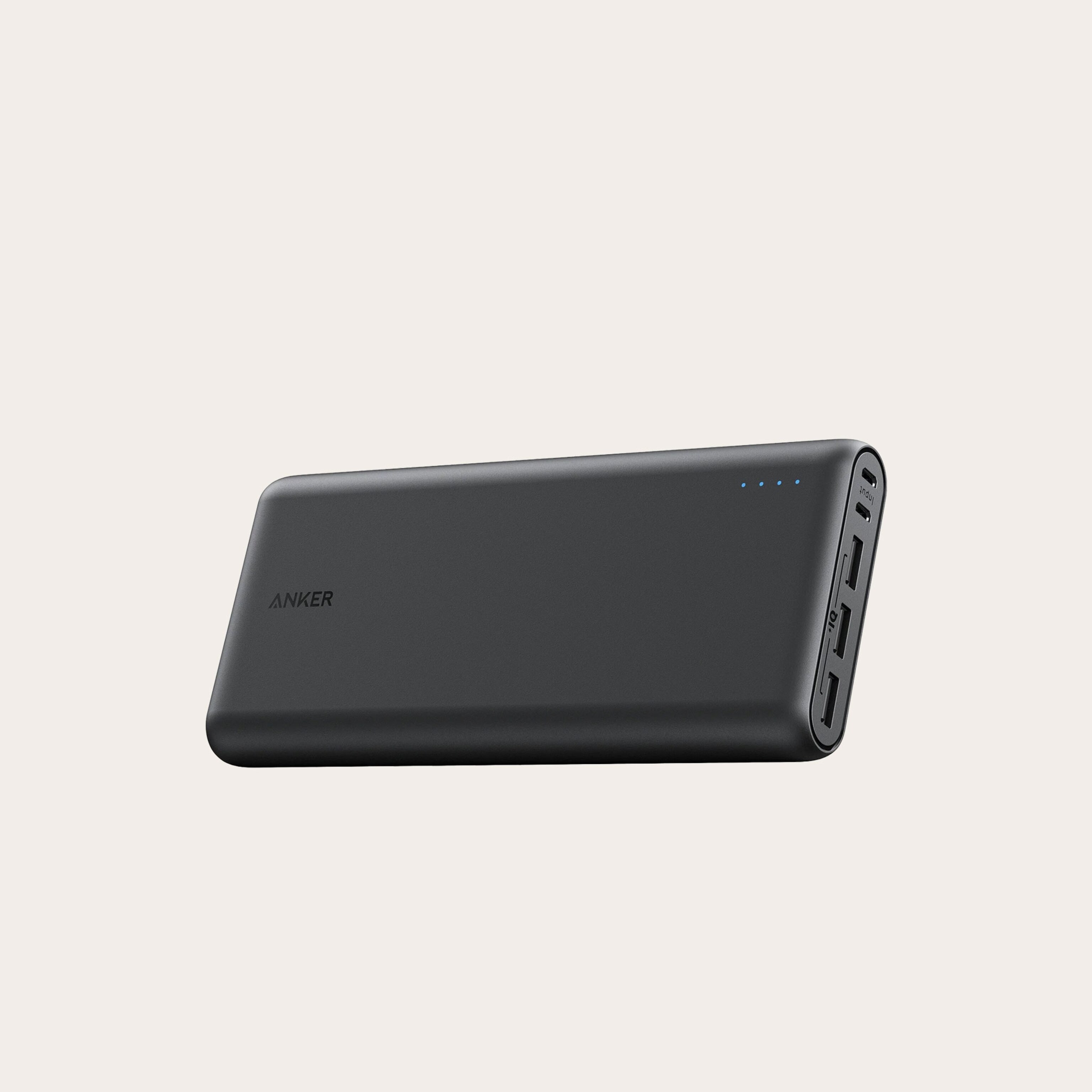 Black portable charger