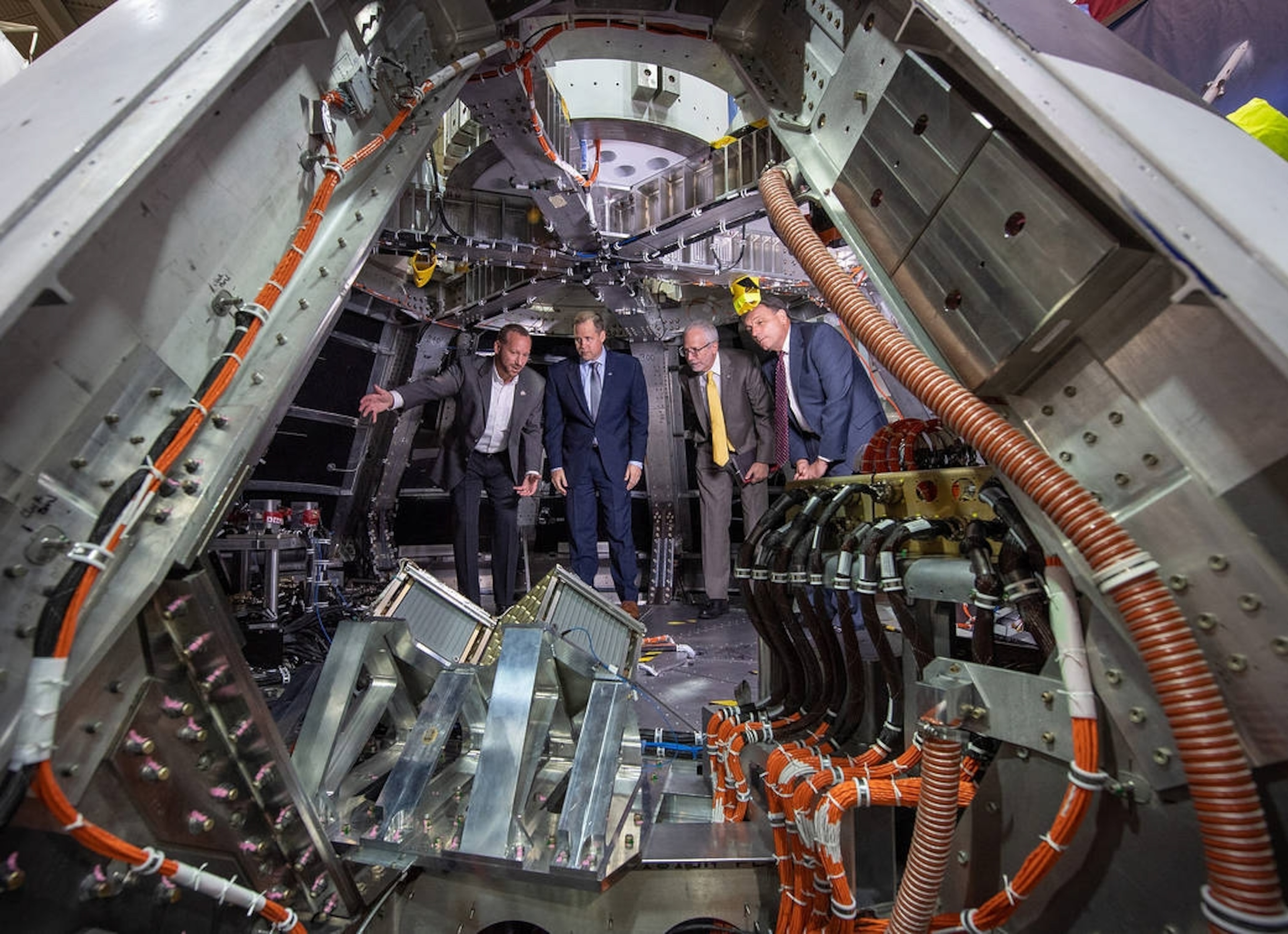 the Orion test crew capsule