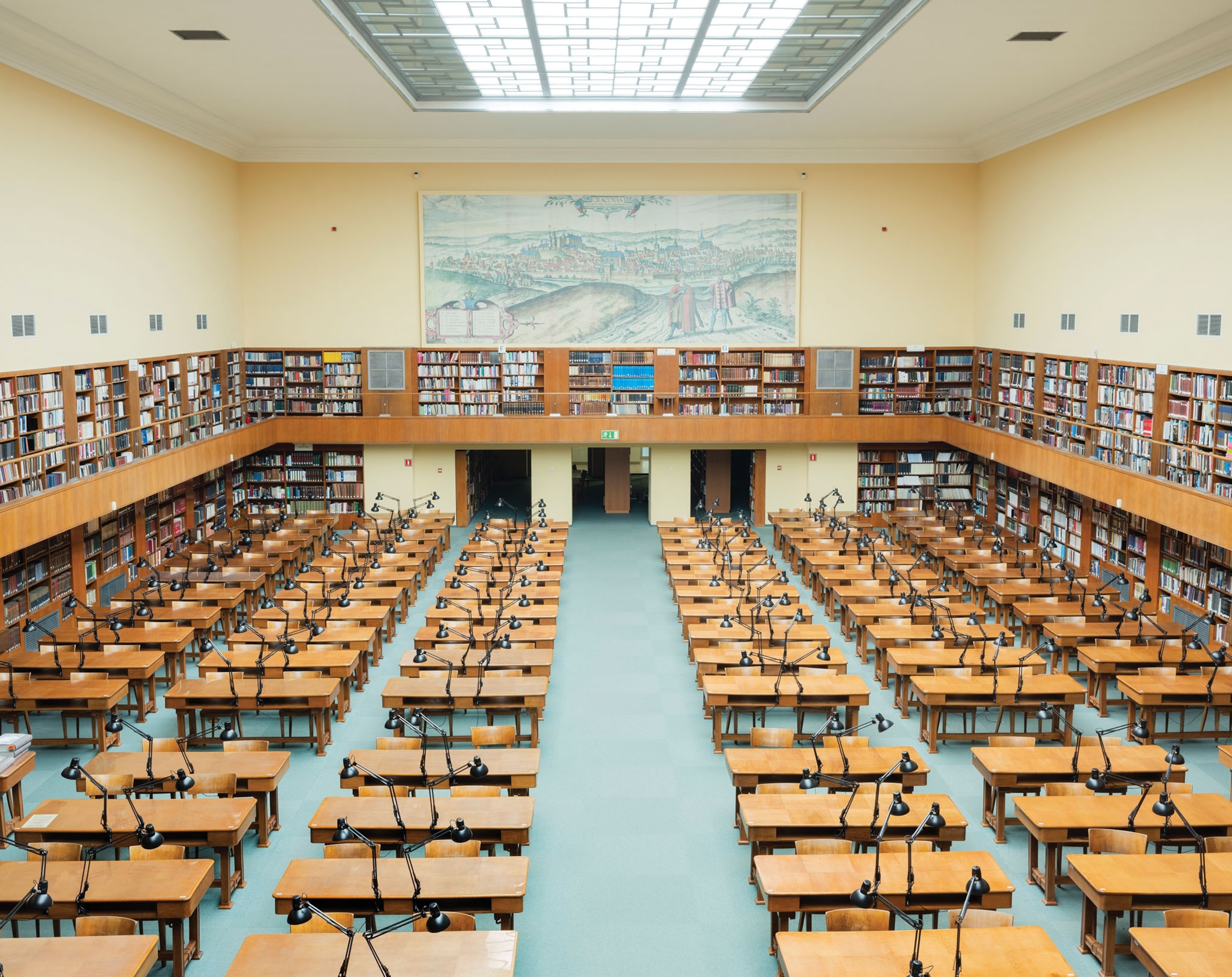 the empty school.