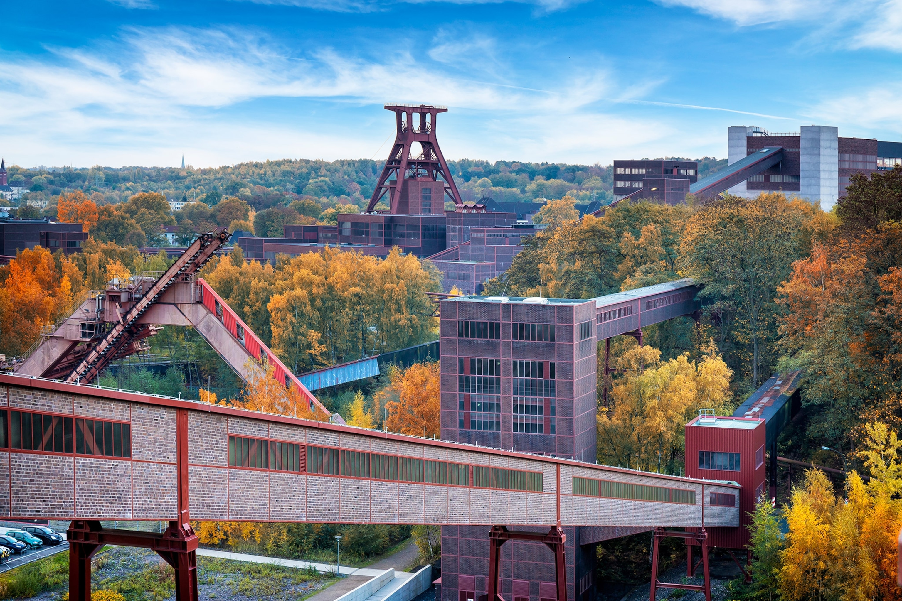 Industrial architecture in the Ruhr Valley