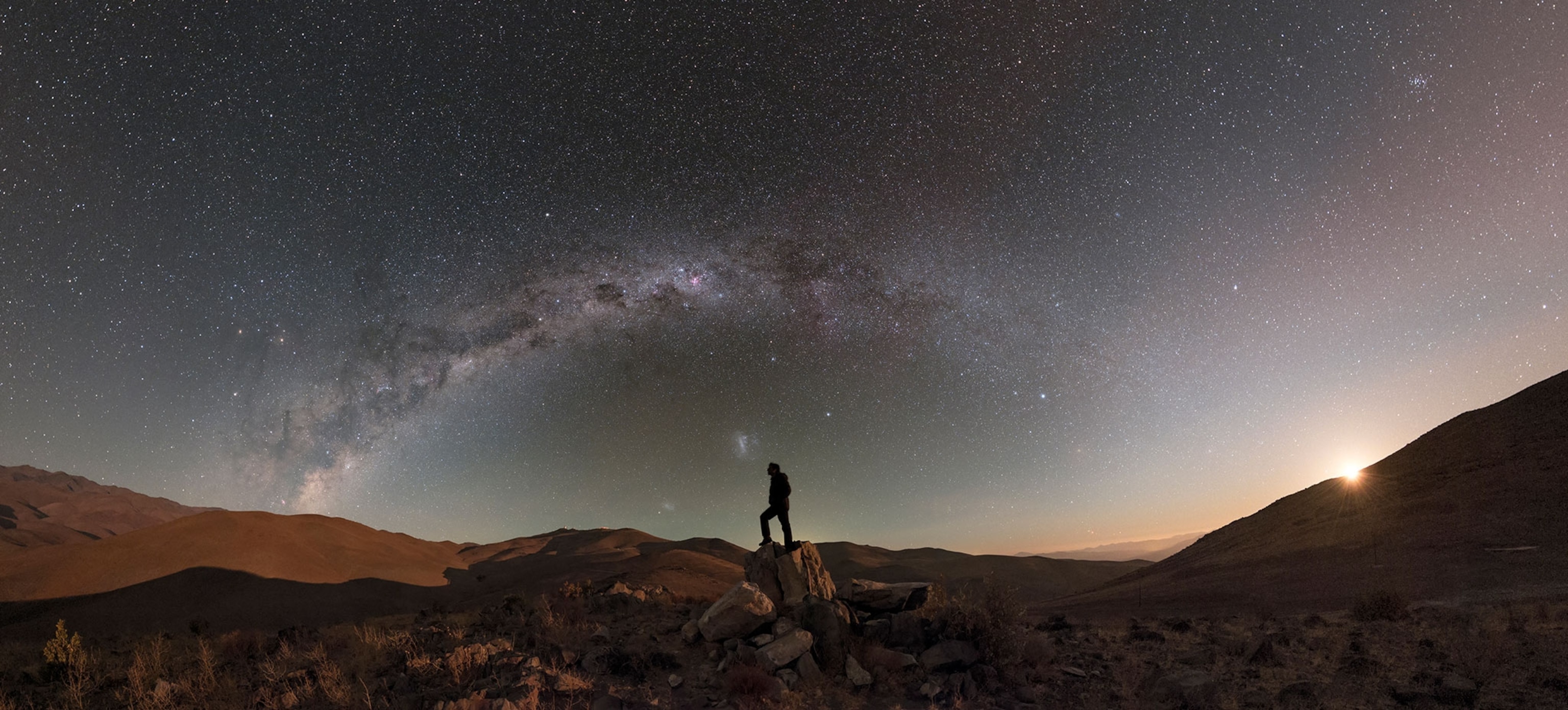 the night sky