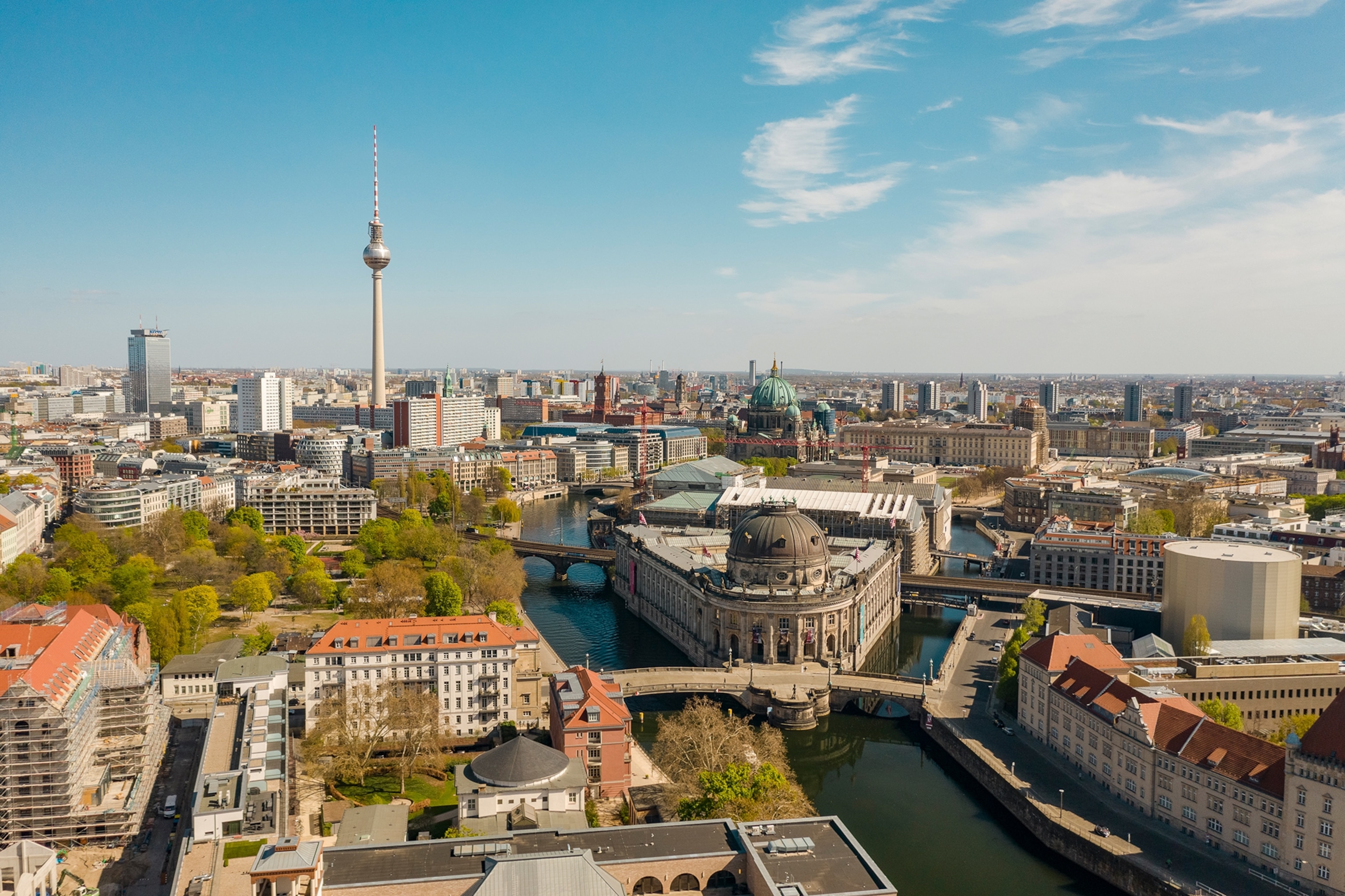 the Berlin skyline
