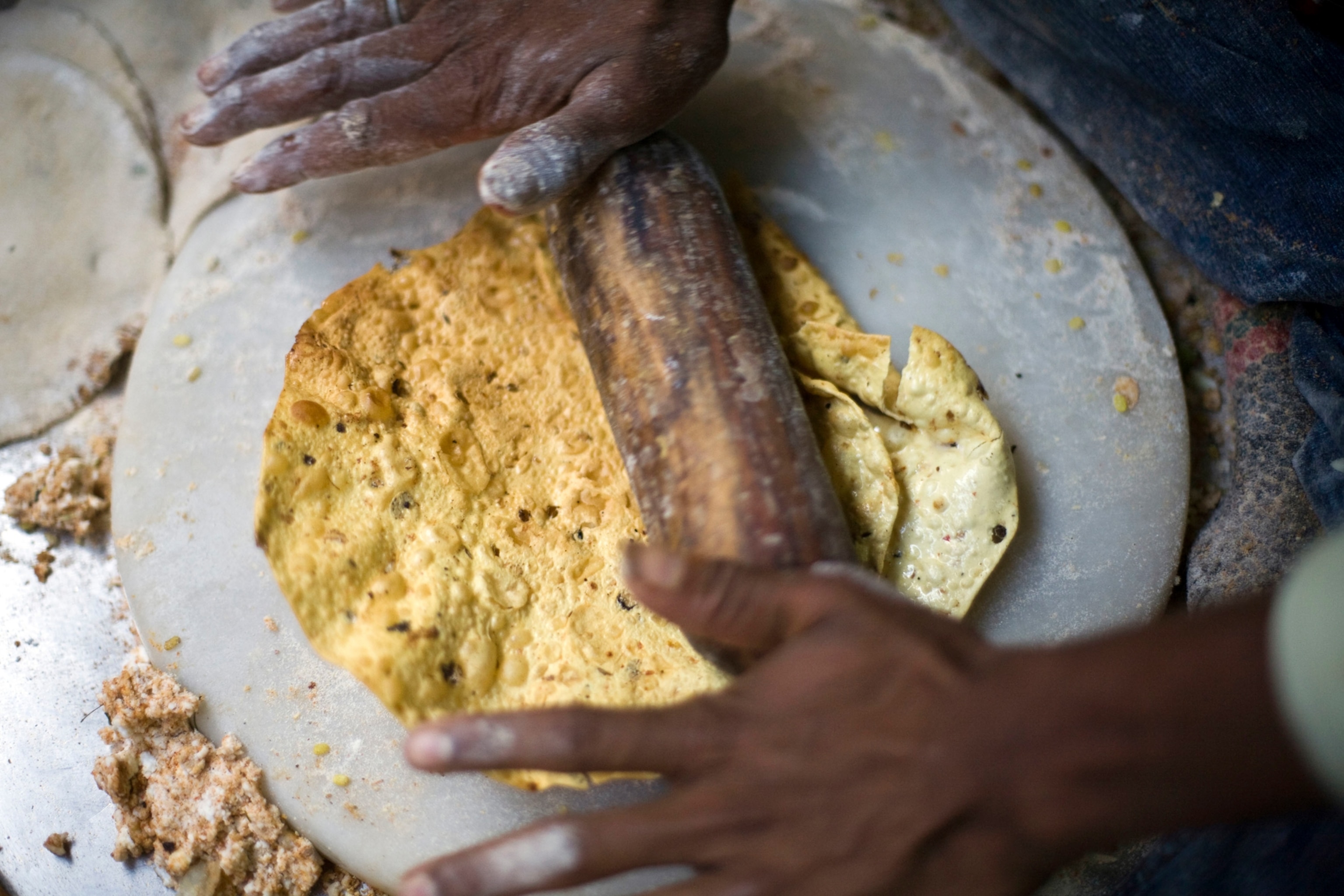 paratha bread in India