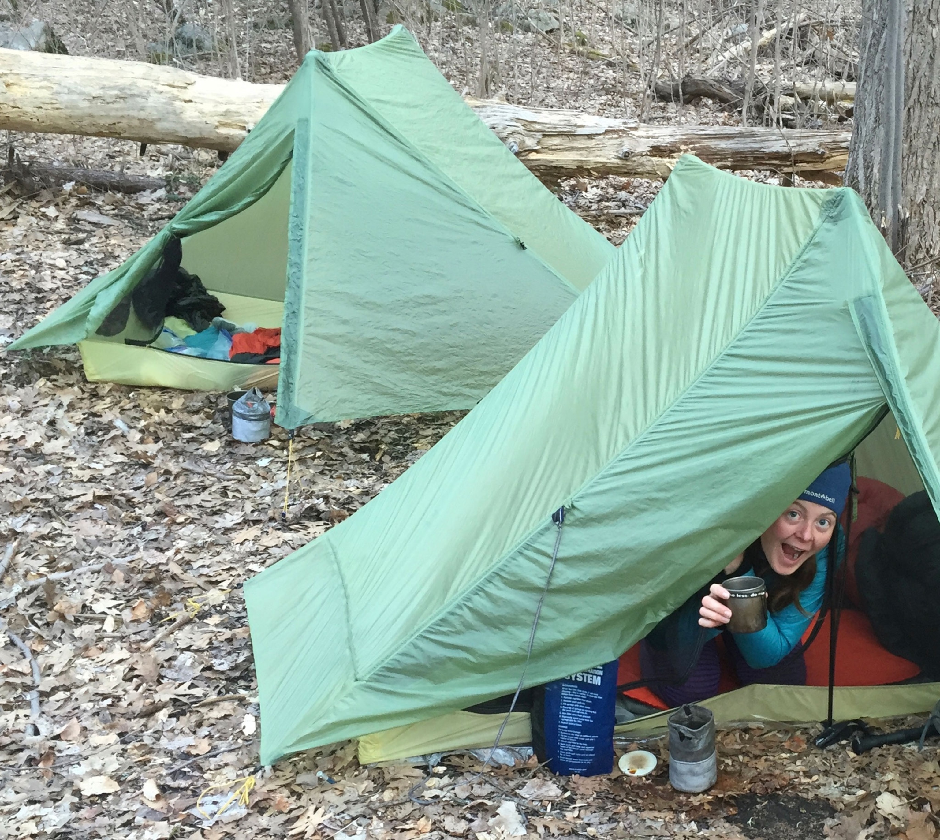 Triple Crown Hiker Heather Anderson on the trail