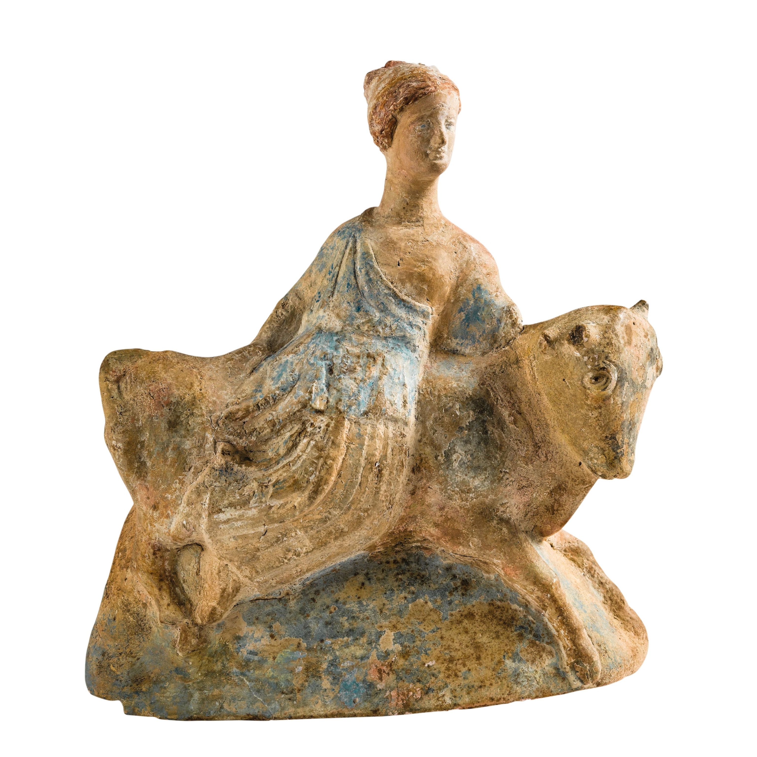 a Tanagra figurine of a Phoenician princess