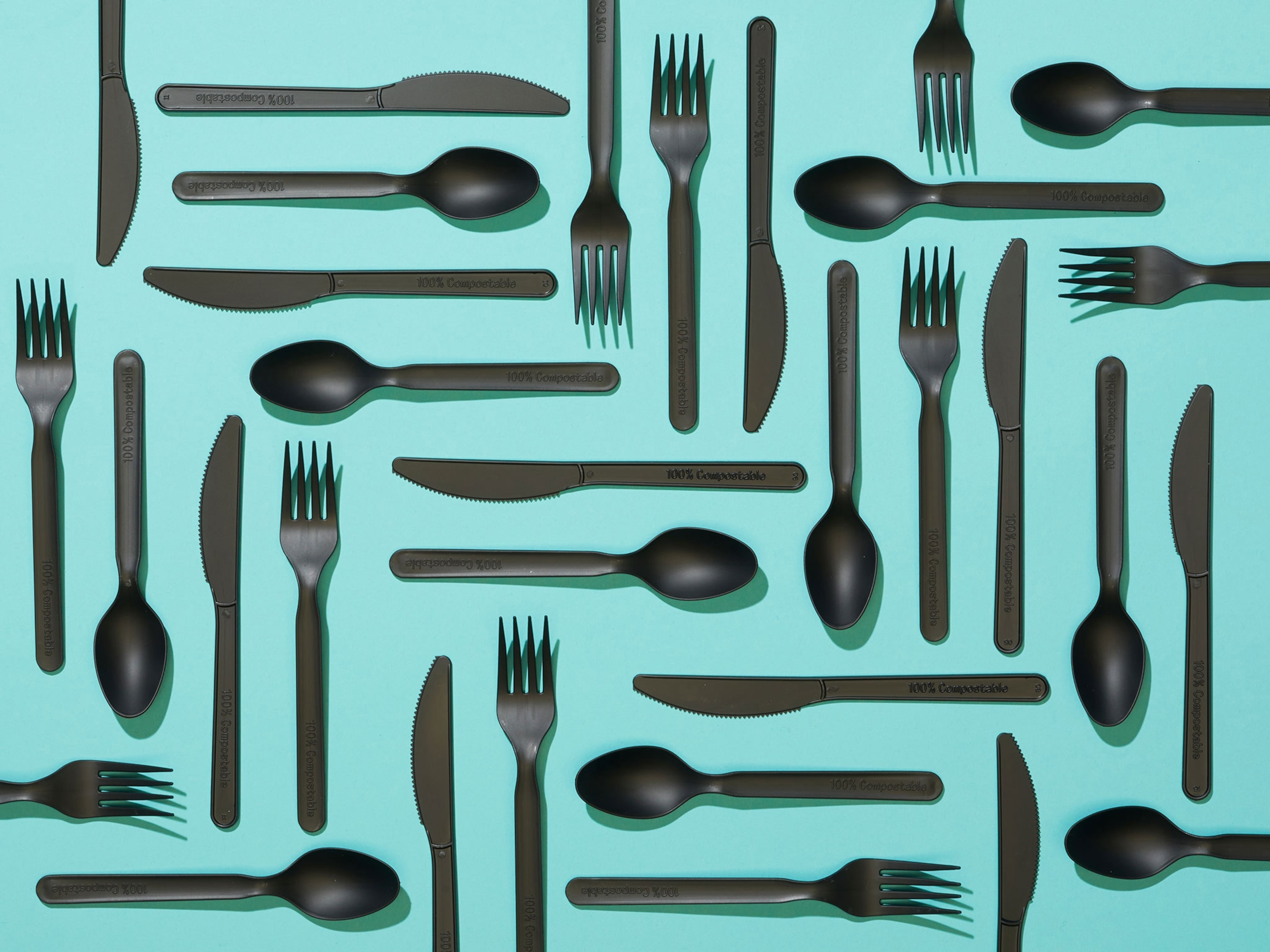 bioplastic cutlery