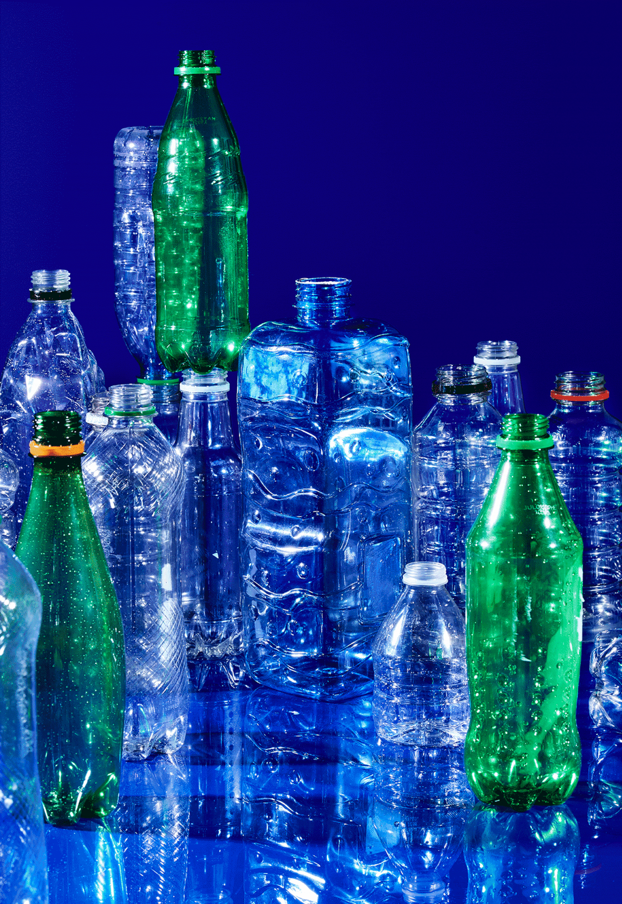 plastic bottles