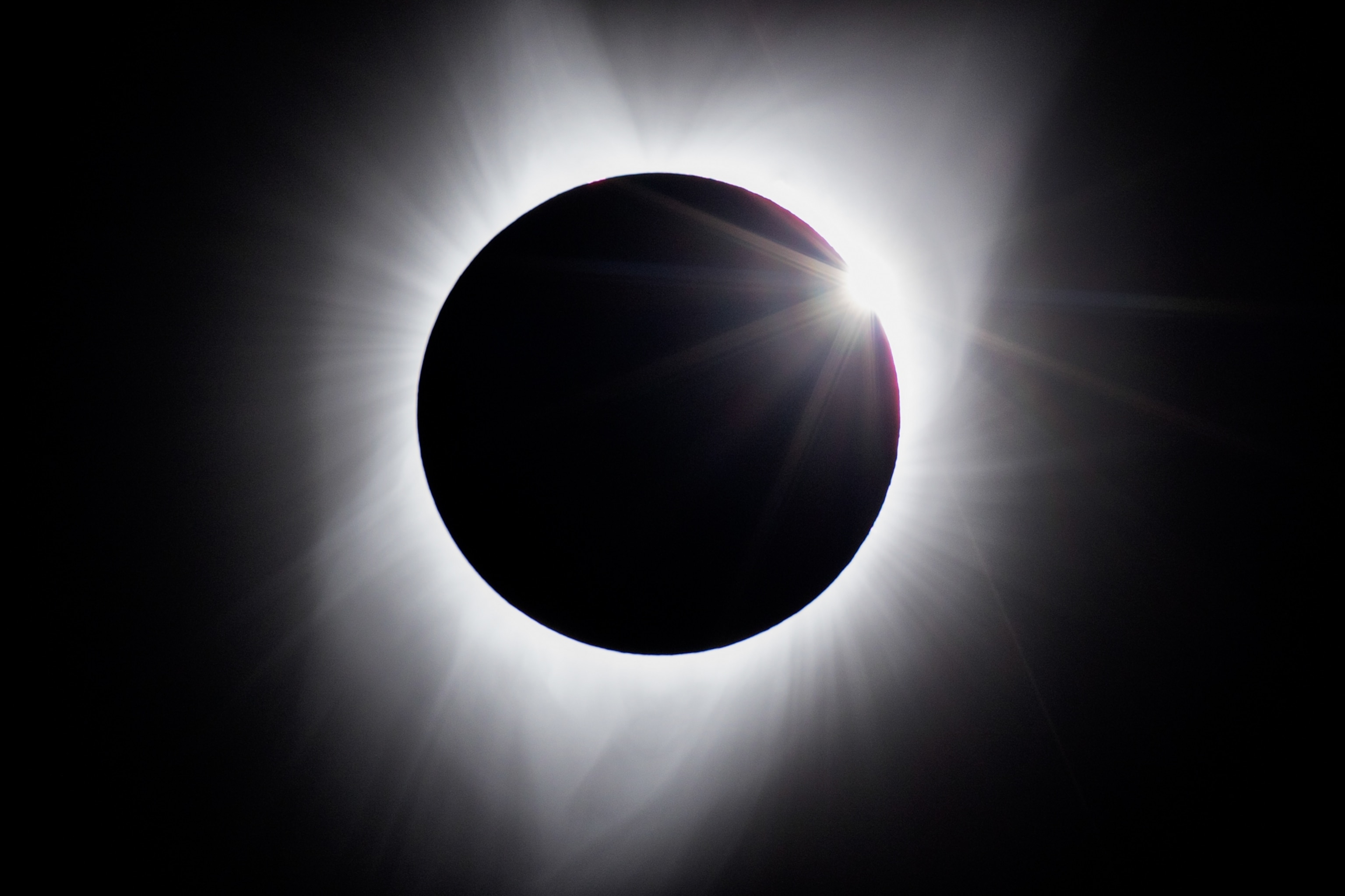A total solar eclipse