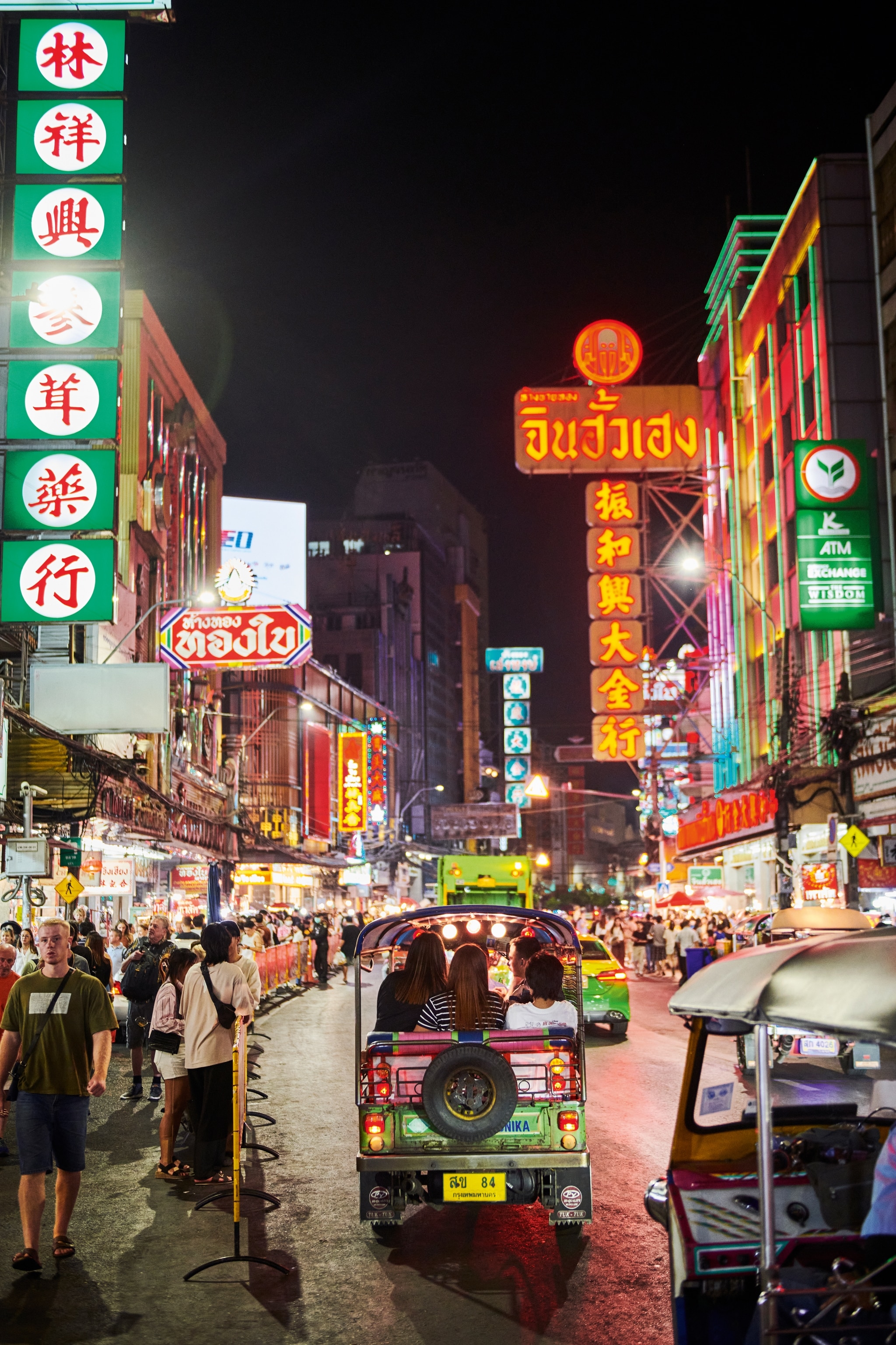 street in Chinatown in Bangkok, Thailand