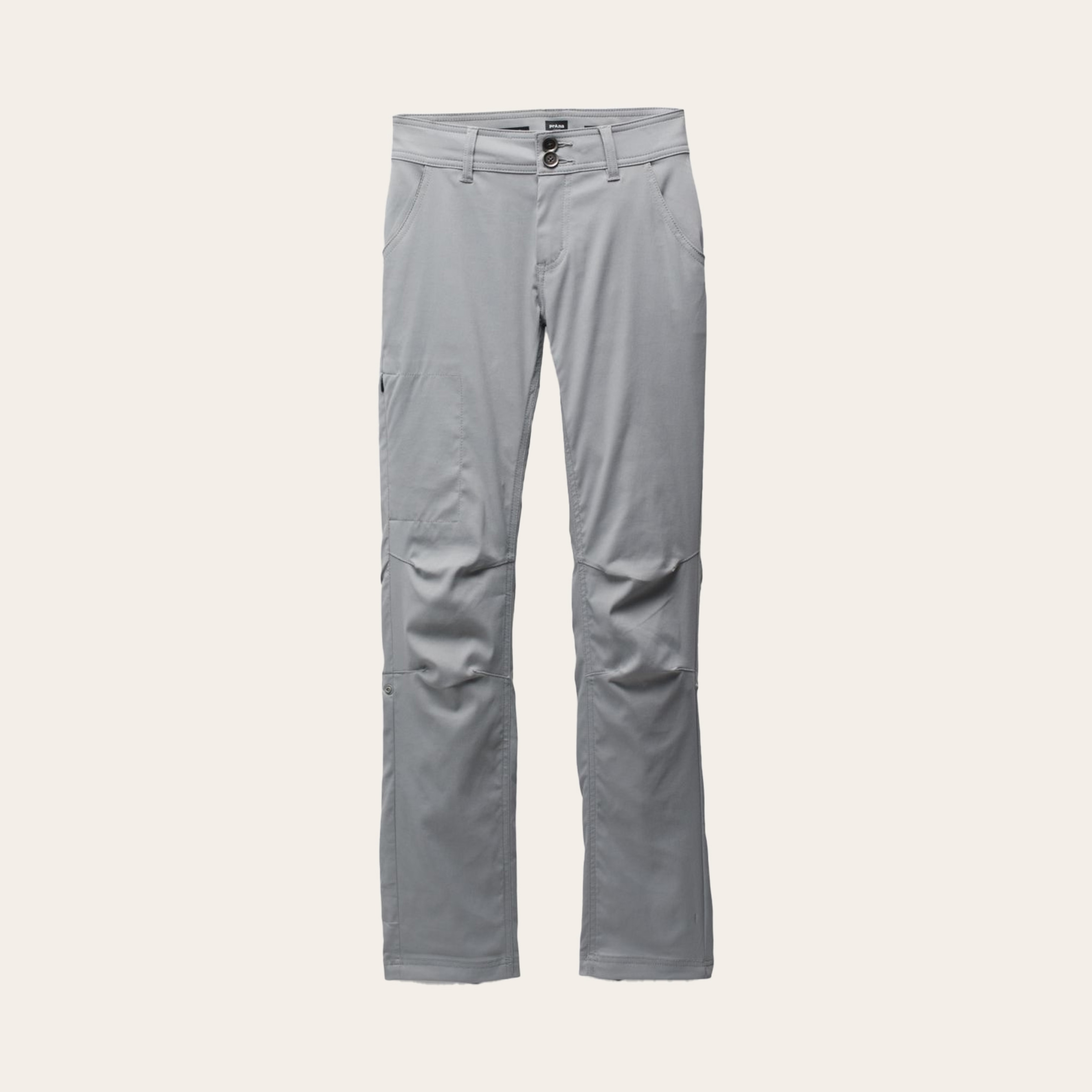 Prana Halle Straight Pant in gray.