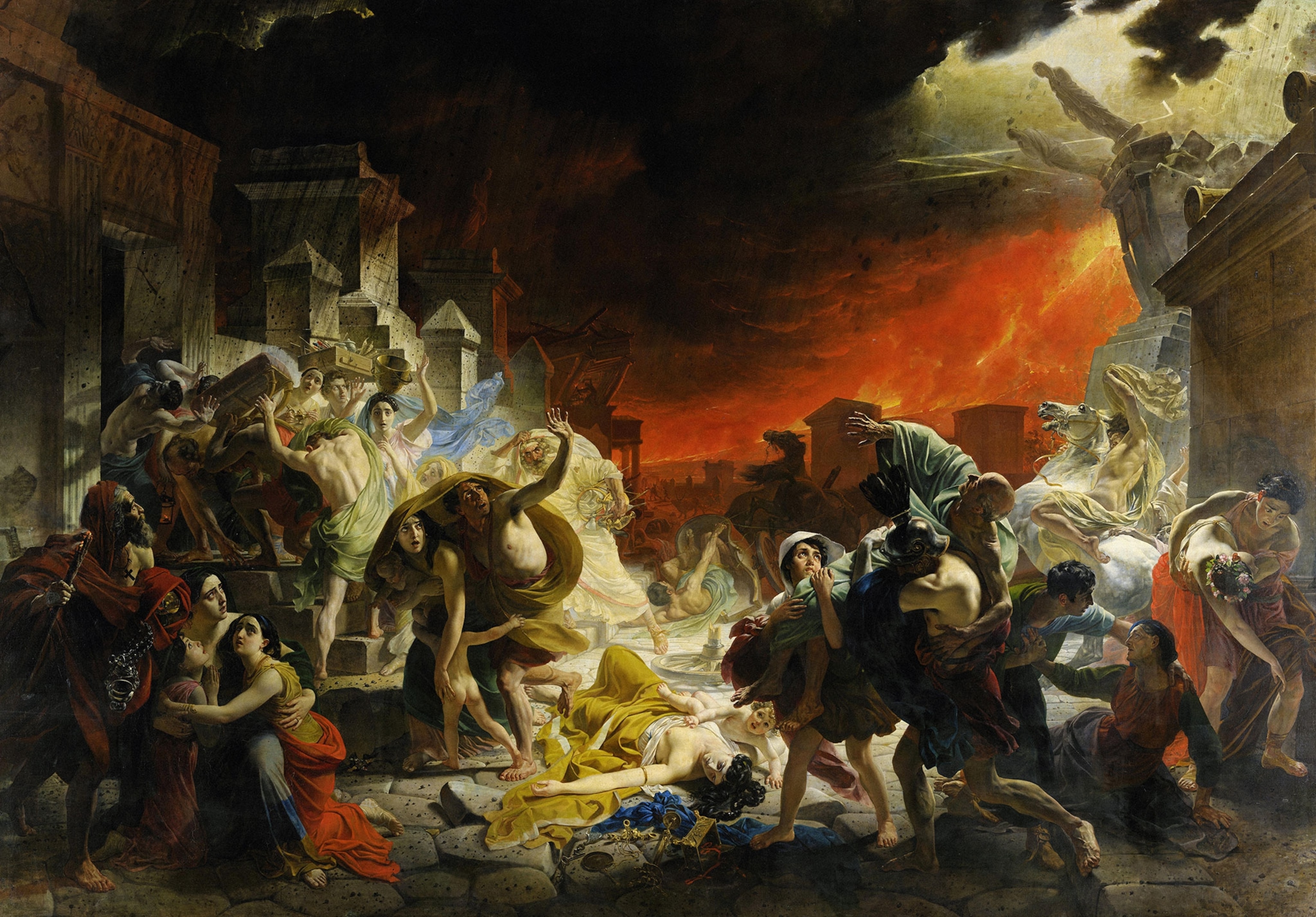 pompeii painting