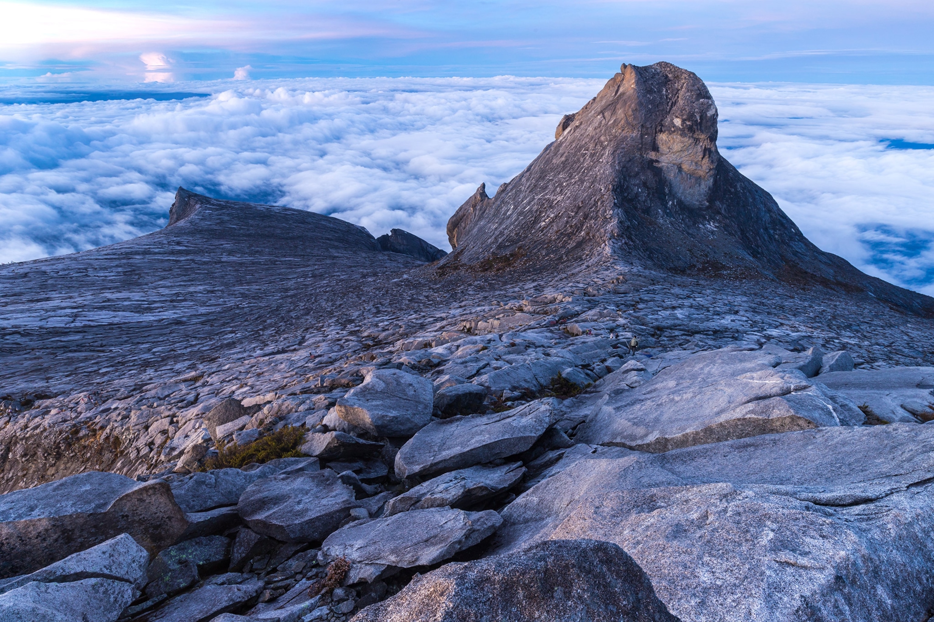 St. John's Peak at dawn, Gua Paka, Sabah, Malaysia