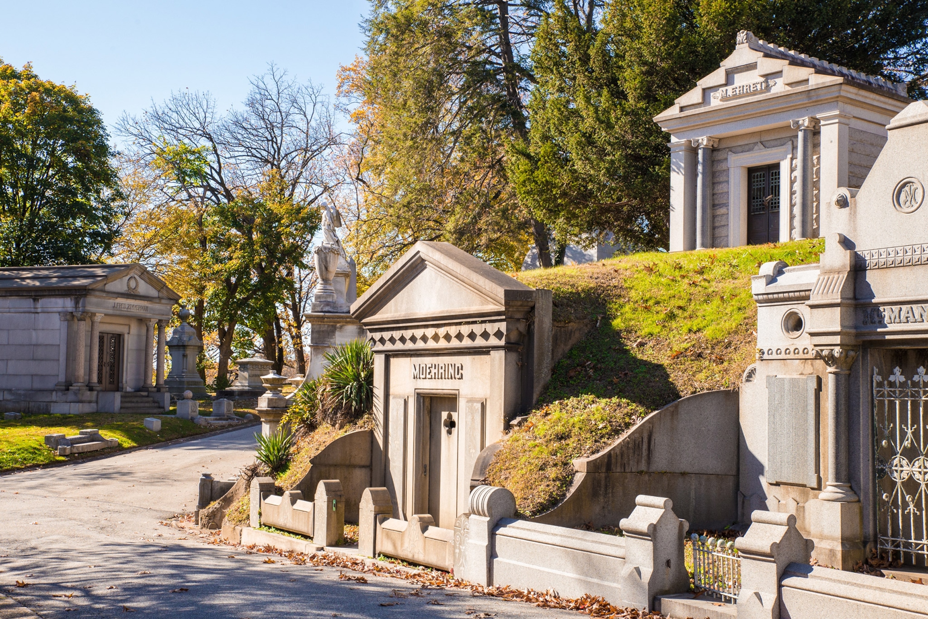 Laurel Hill Cemetery in Philadelphia, Pennsylvania