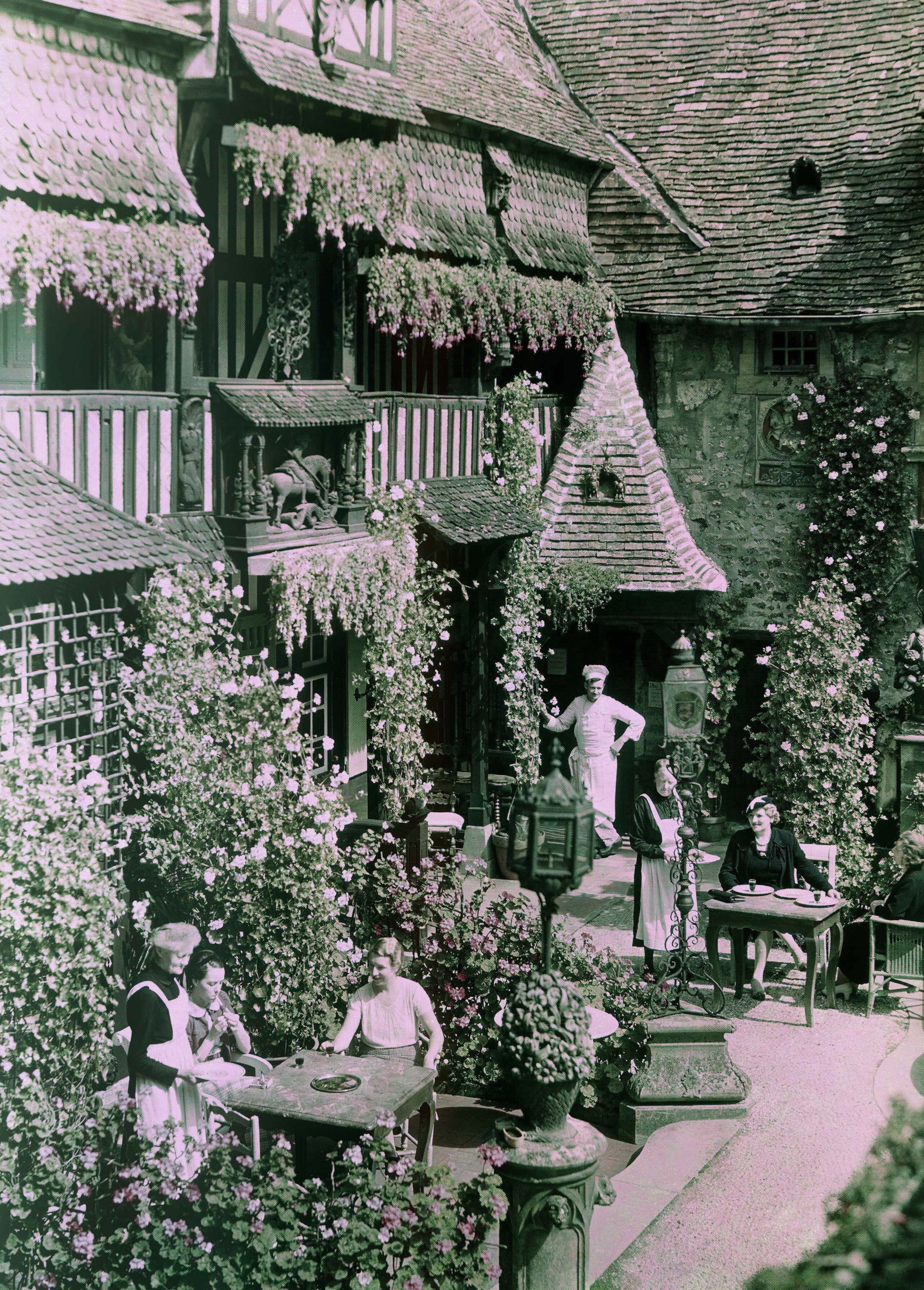 a restaurant in France