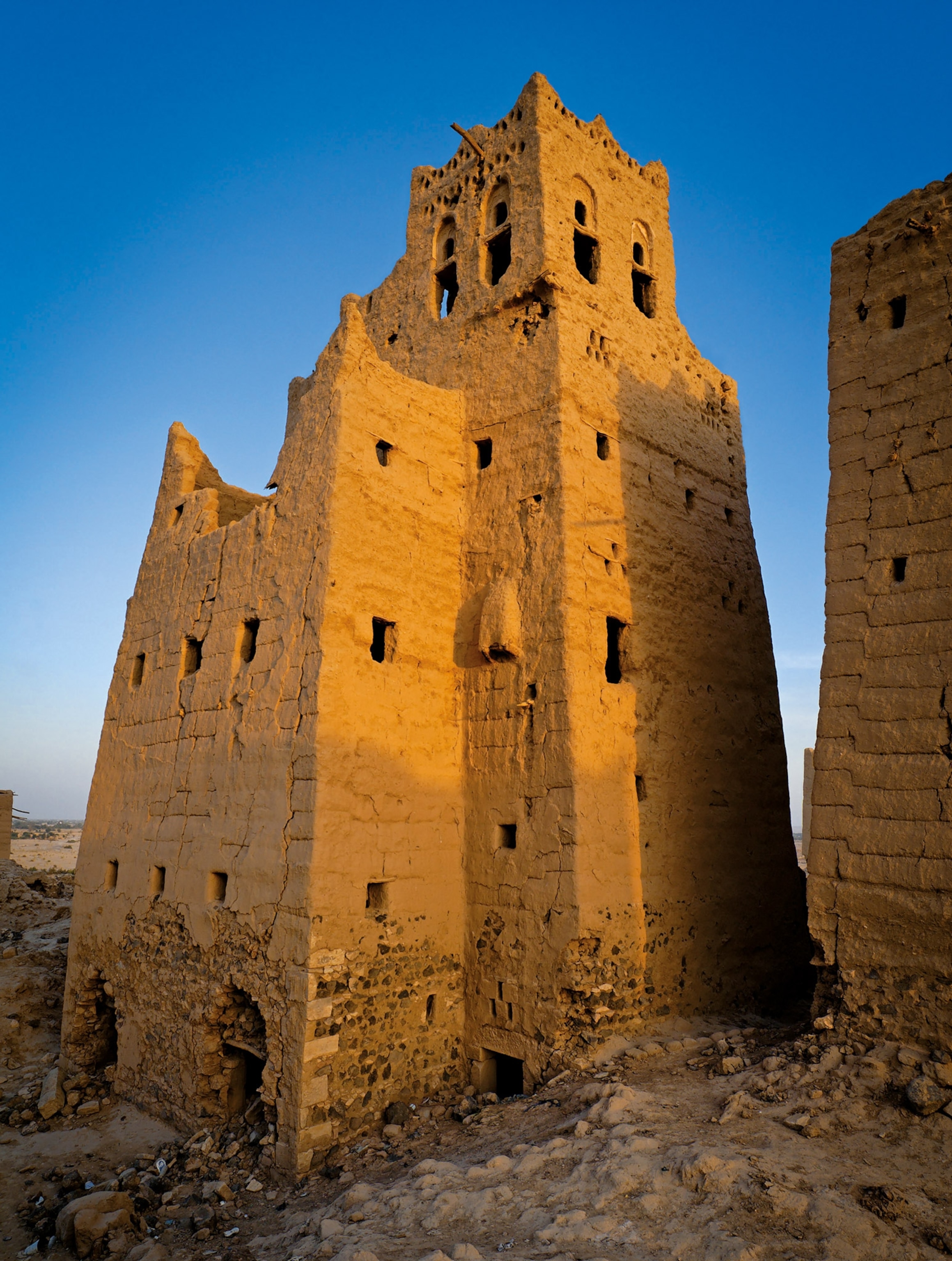 A stone tower