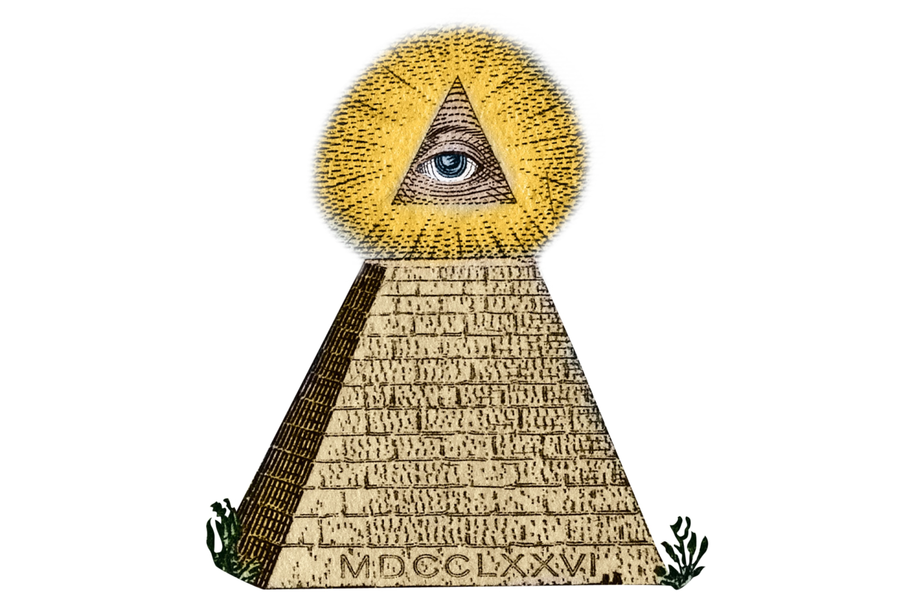 the christian eye of providence, later a symbol of freemasonry.