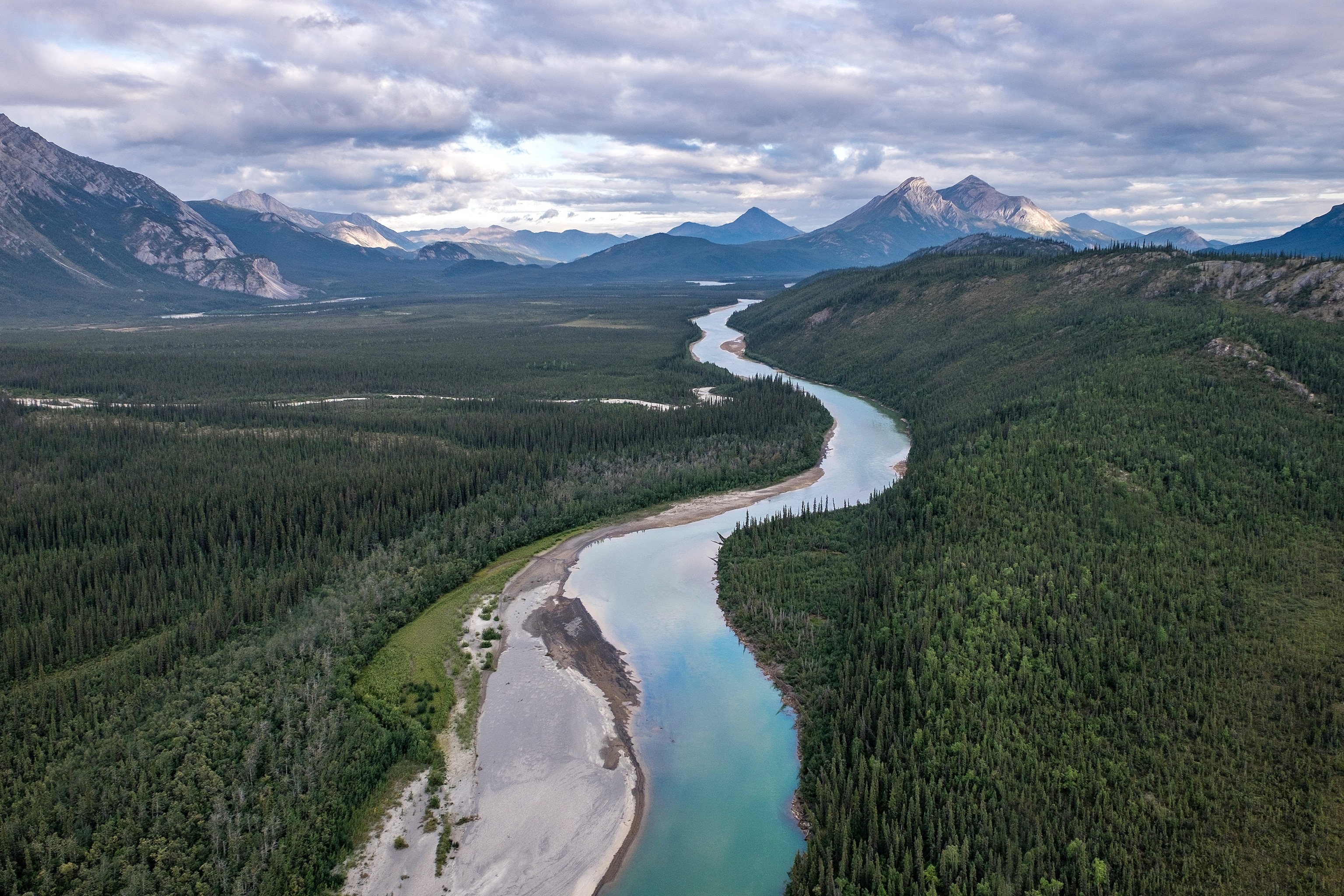a river in Gates of the Arctic National Park, Alaska