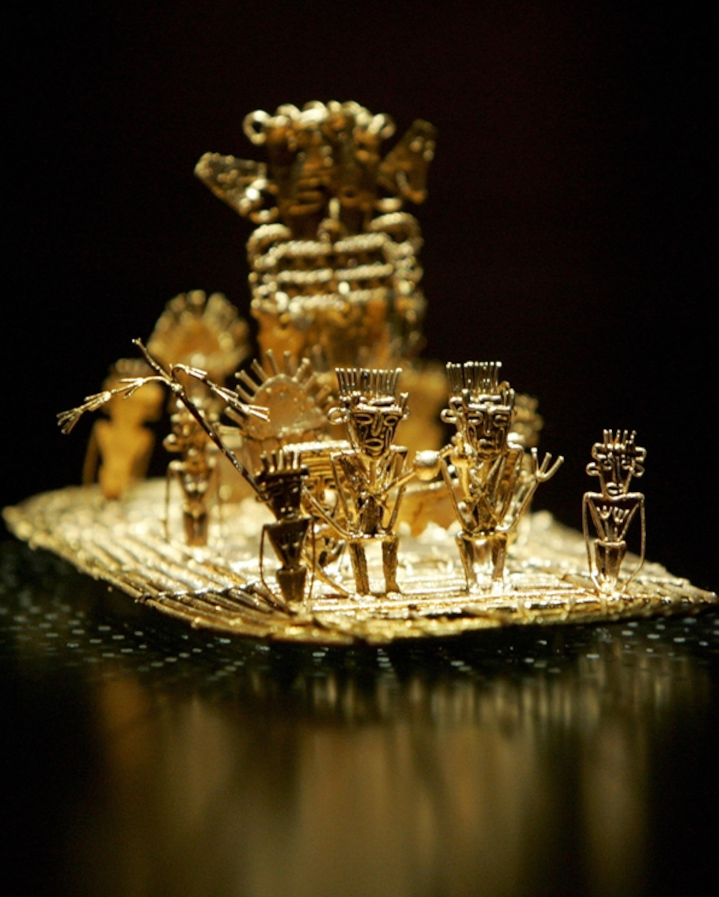 Gold artwork