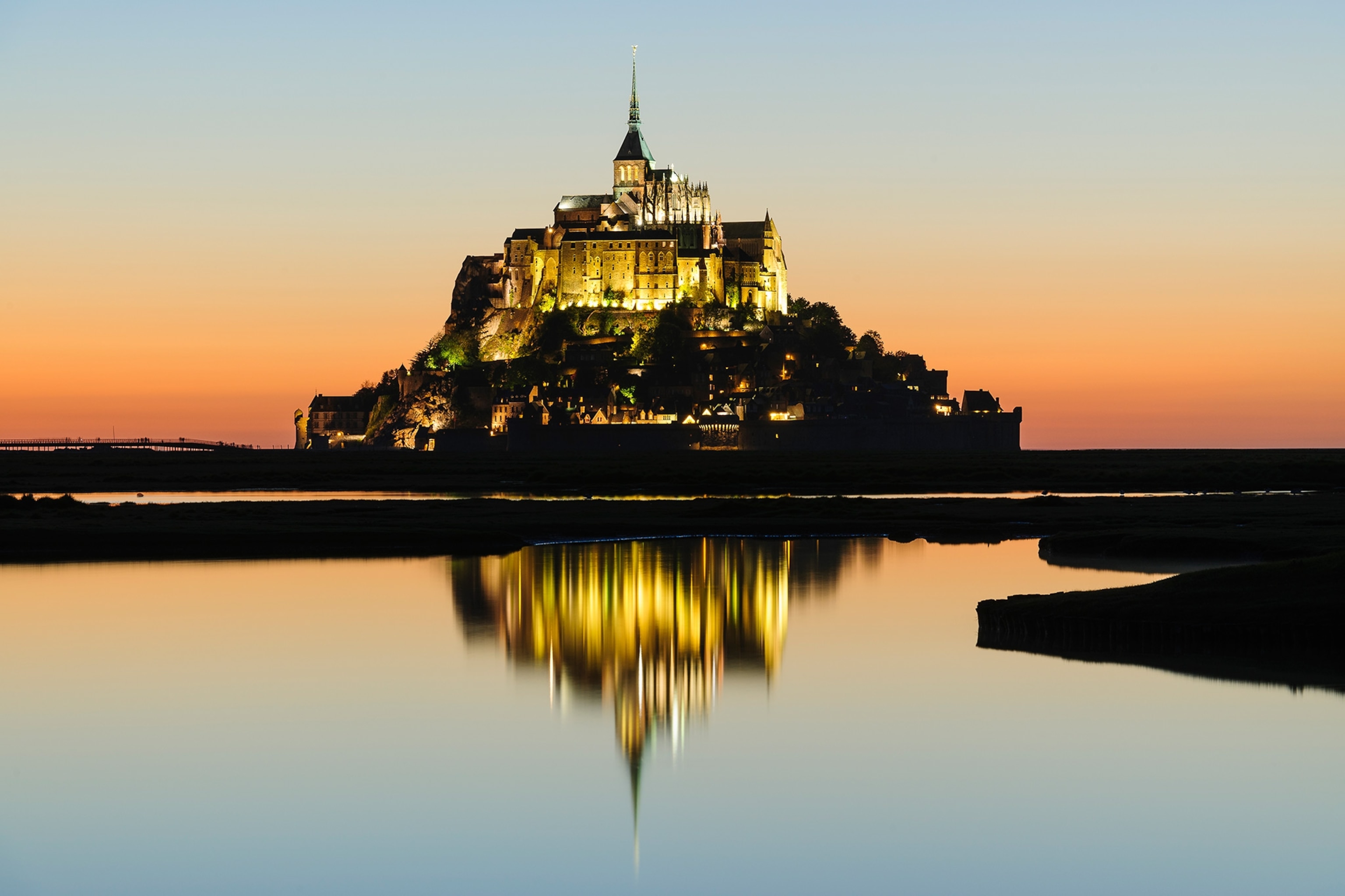 Mont-Saint-Michel in Normandy, France