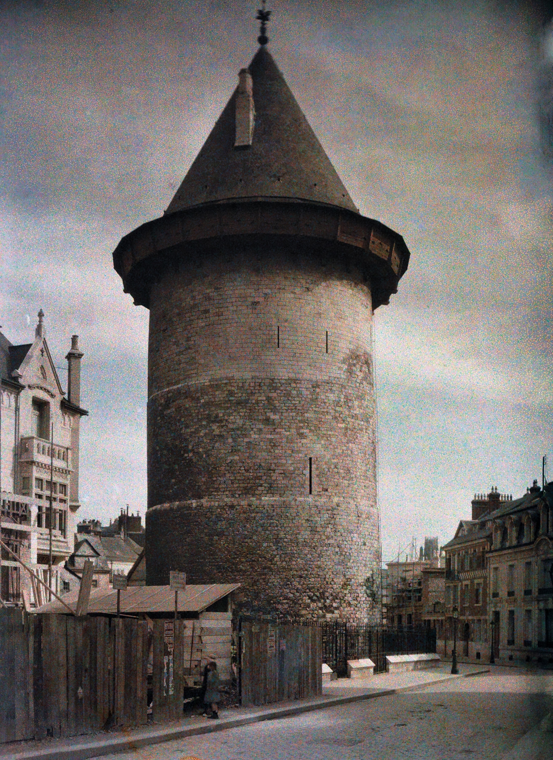 The tower in Rouen where Joan was imprisoned still stands.