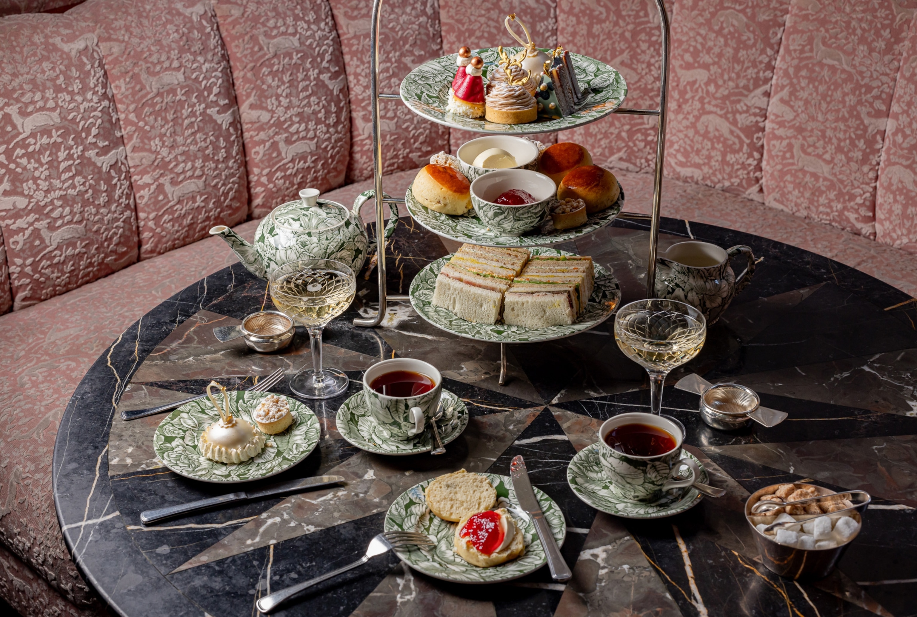 Festive afternoon tea at The Ned.