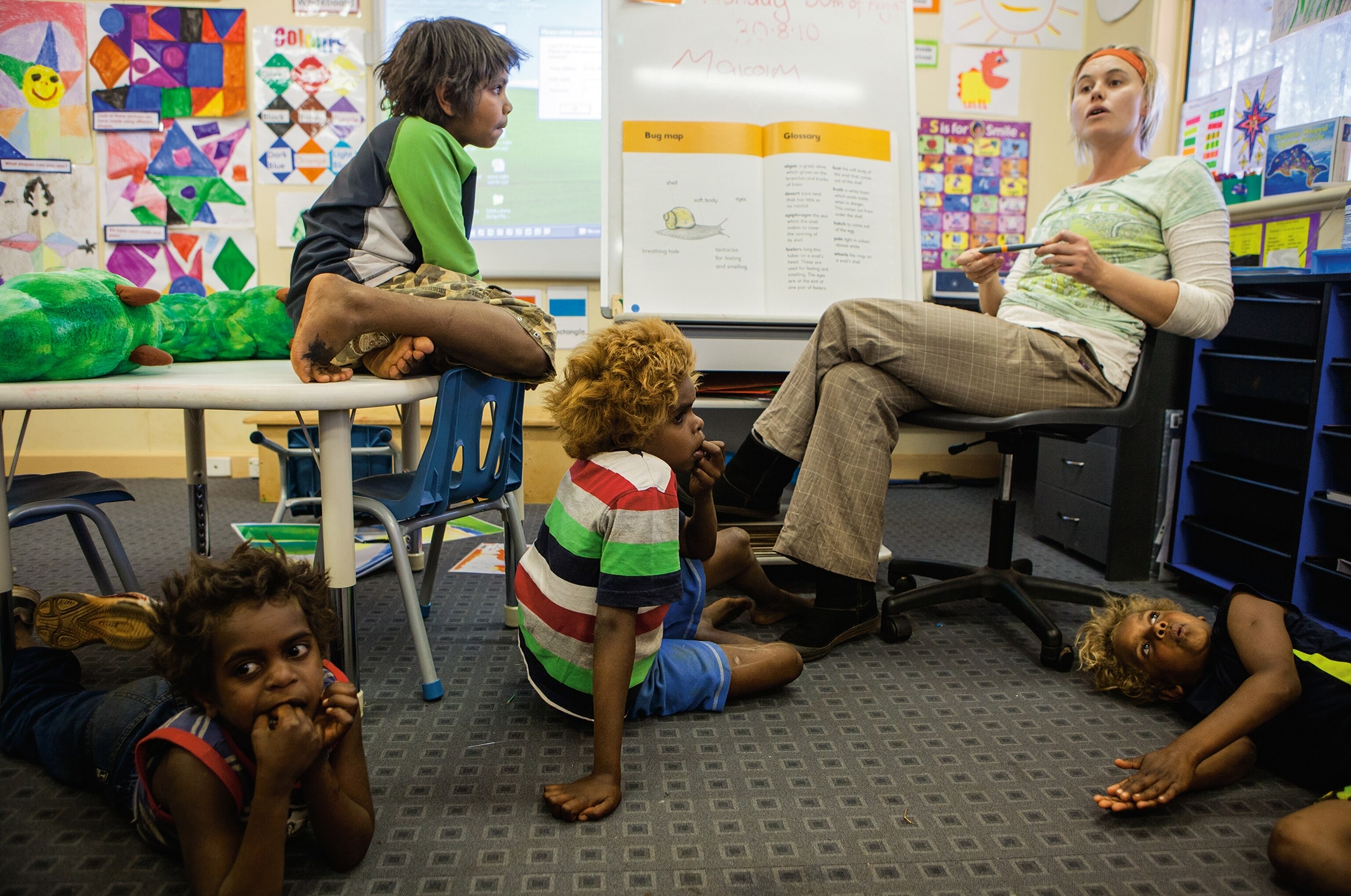 Aboriginal children in school